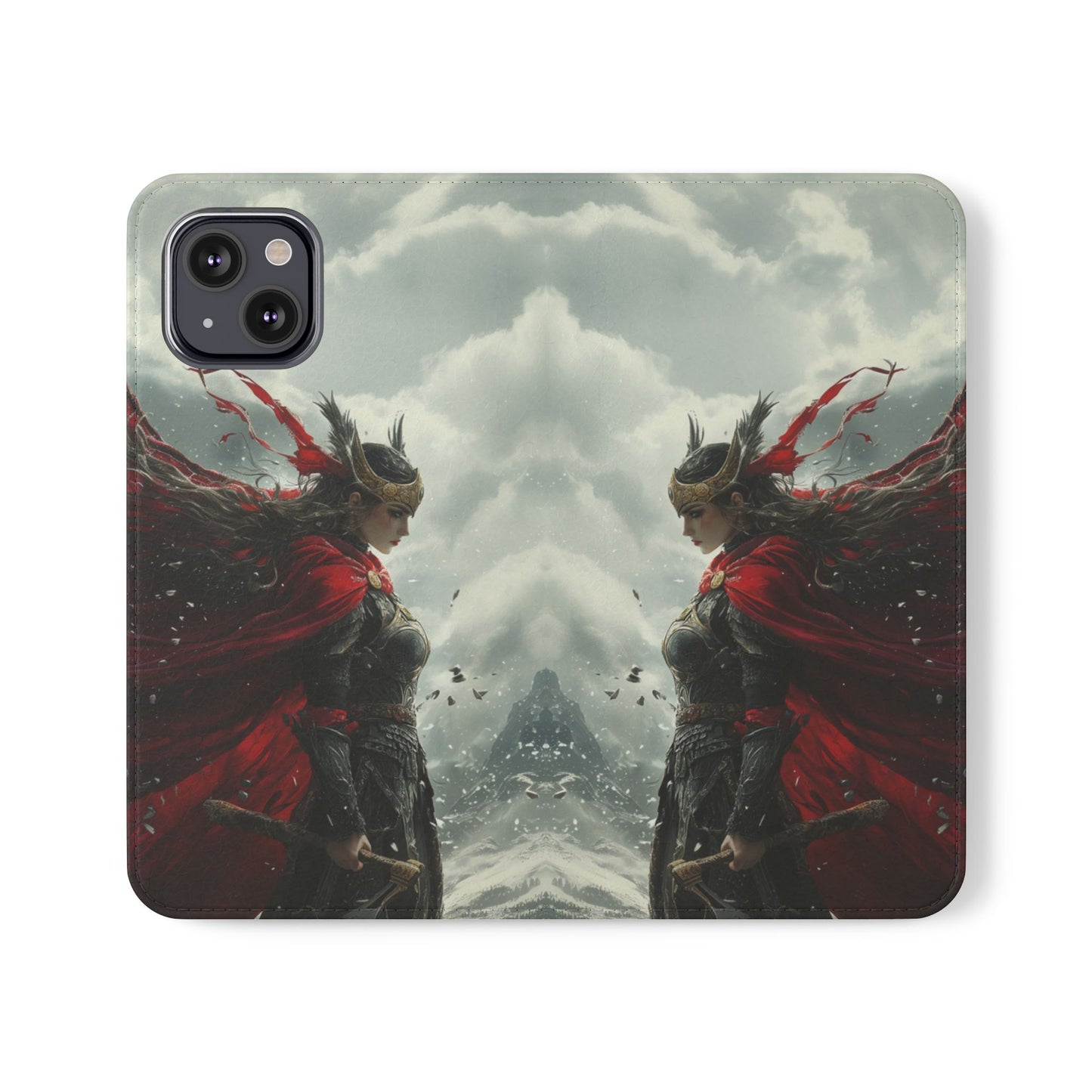 Freya Crimson Valkyrie - Wallet Flip Case