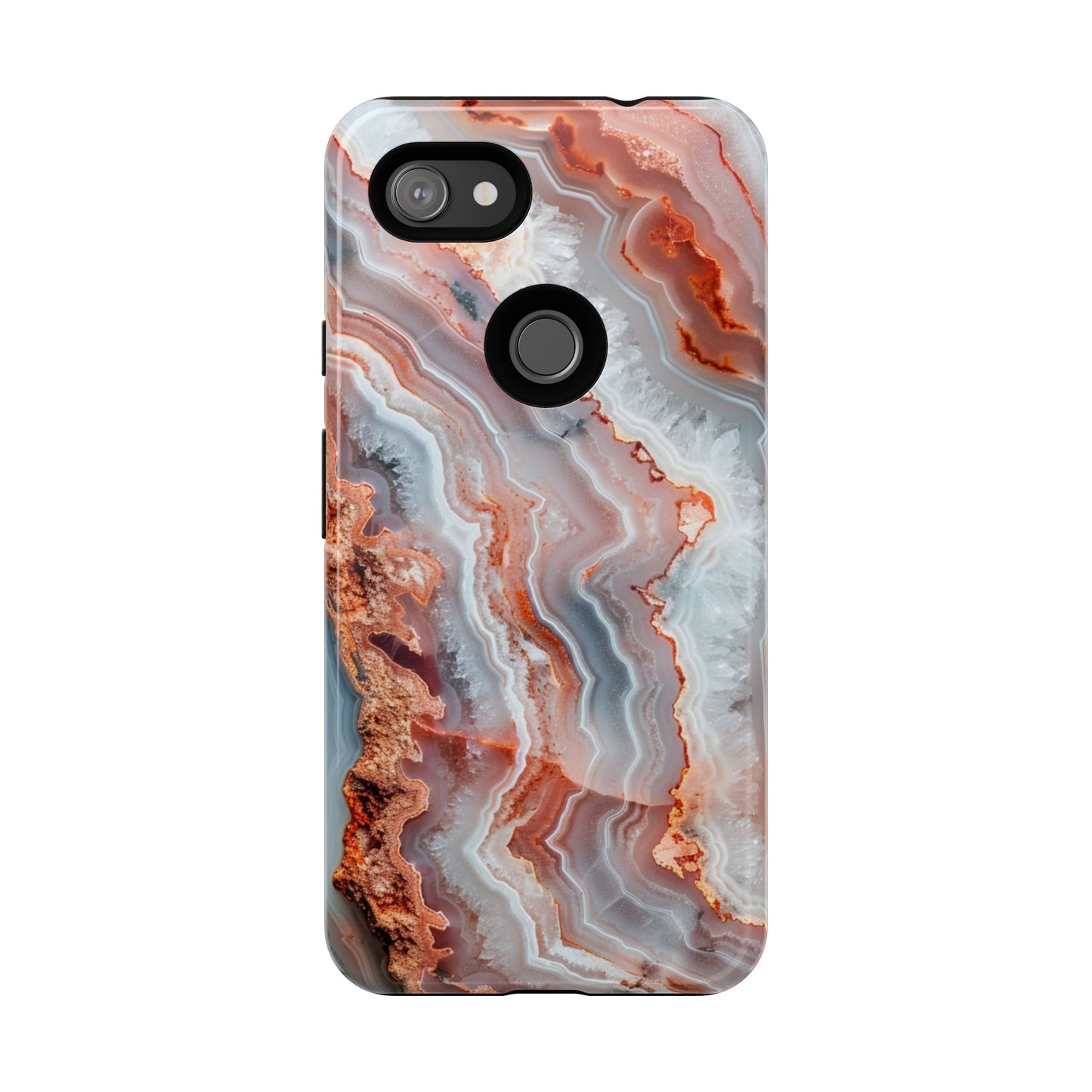 Rose Agate Currents – Tough Google Pixel Case