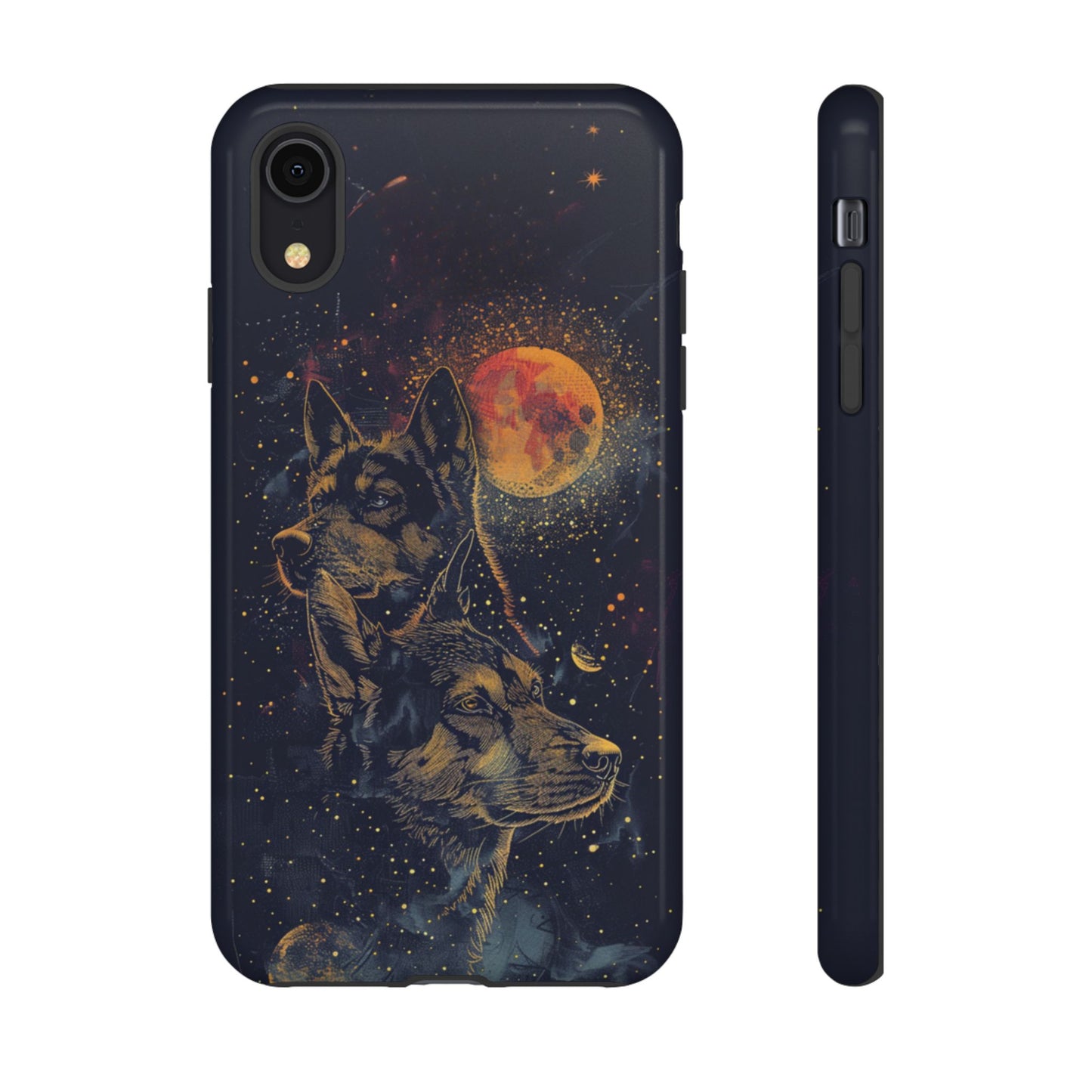 German Shepherd Celestial Phone Case – iPhone, Google Pixel, Samsung Galaxy