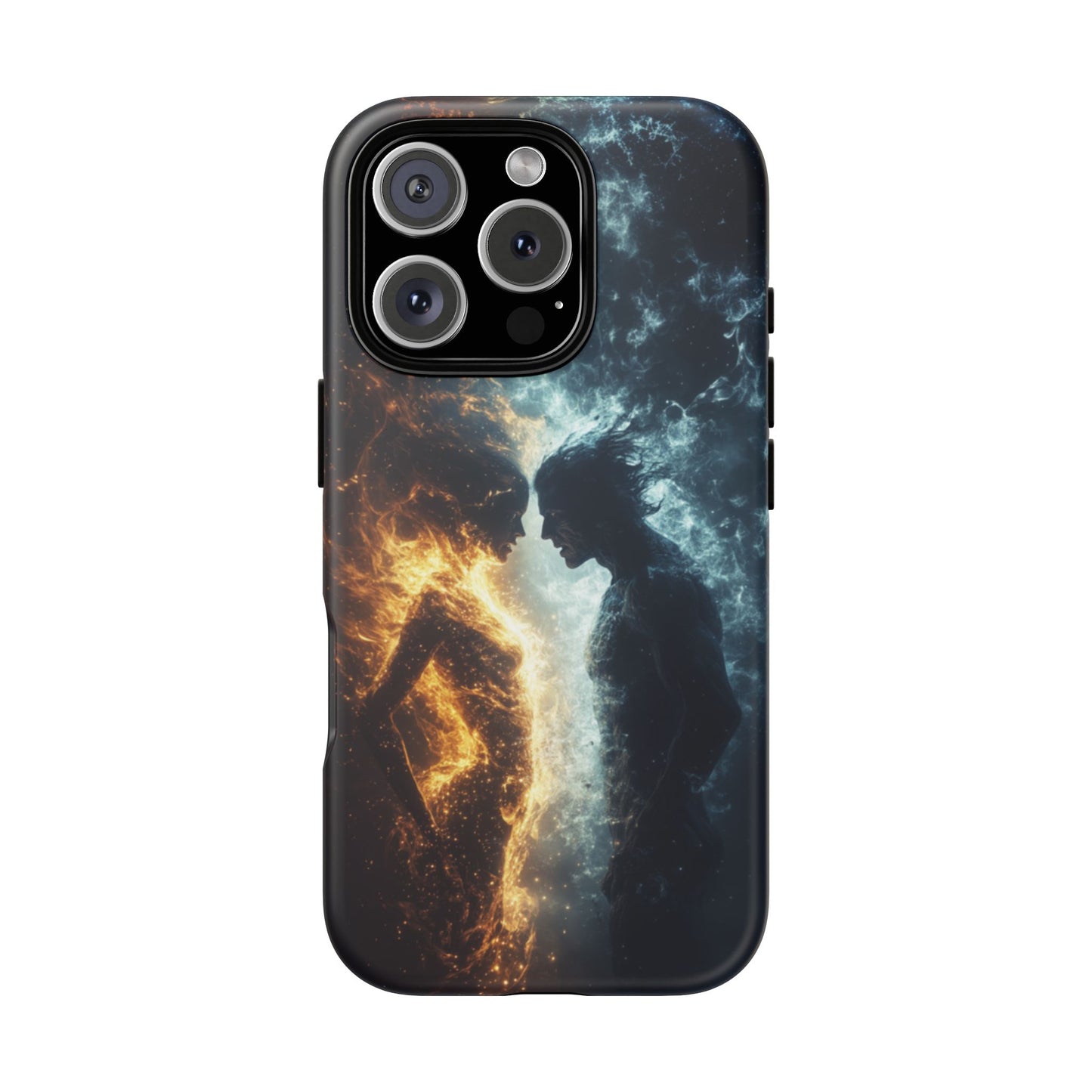 Fire & Frost Lovers - Tough iPhone Case