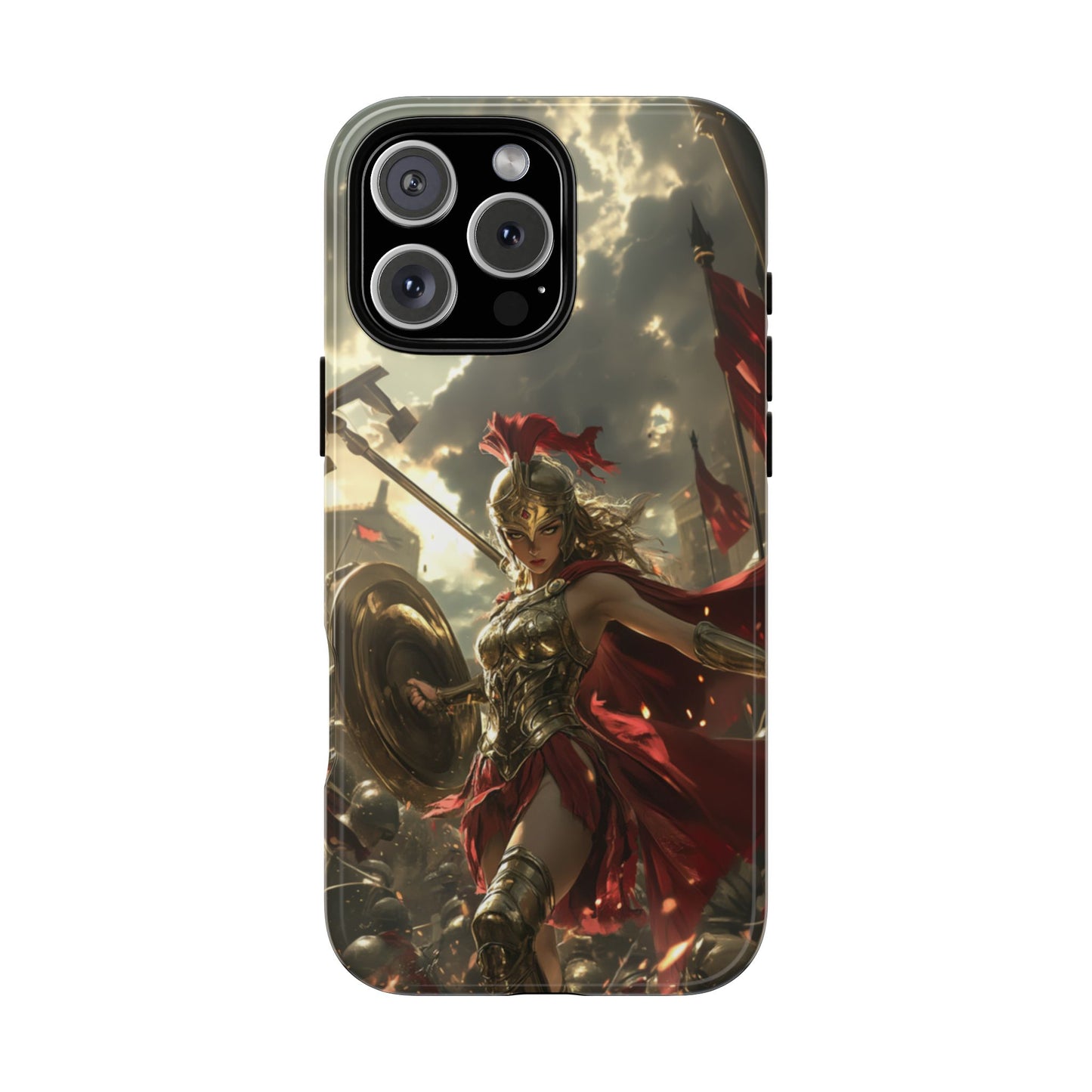 Athena Crimson Vanguard – Tough iPhone Case