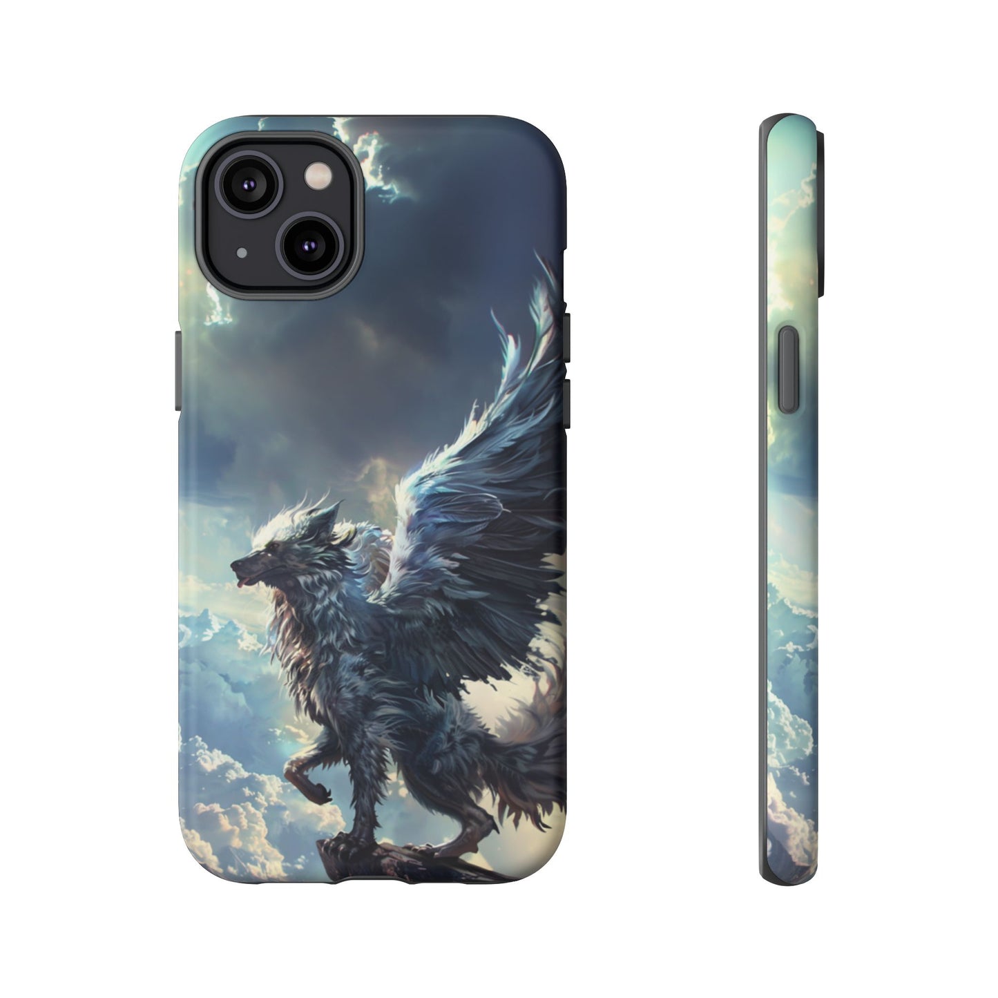 Winged Wolf Protector - iPhone, Google Pixel, Samsung Galaxy