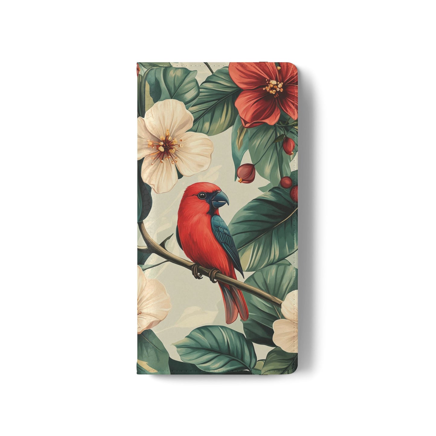 Scarlet Songbird - Wallet Flip Case