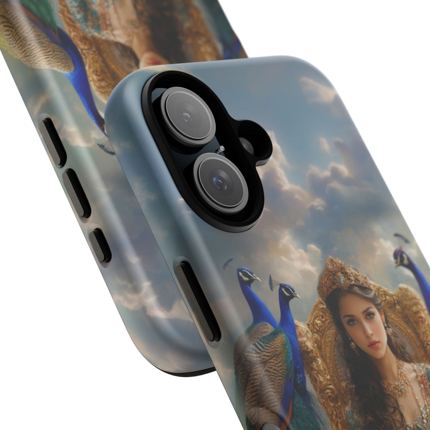 Hera Peacock Empress Golden Throne - Tough iPhone Case