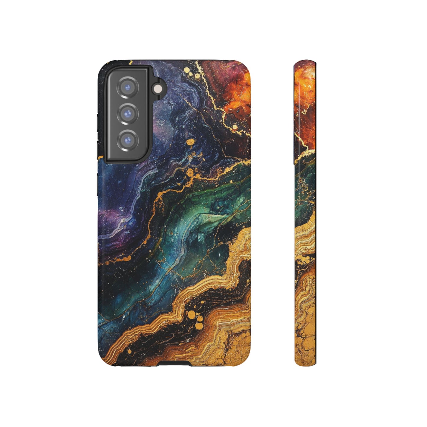 Cosmic Agate Veins – Tough Samsung Galaxy Case
