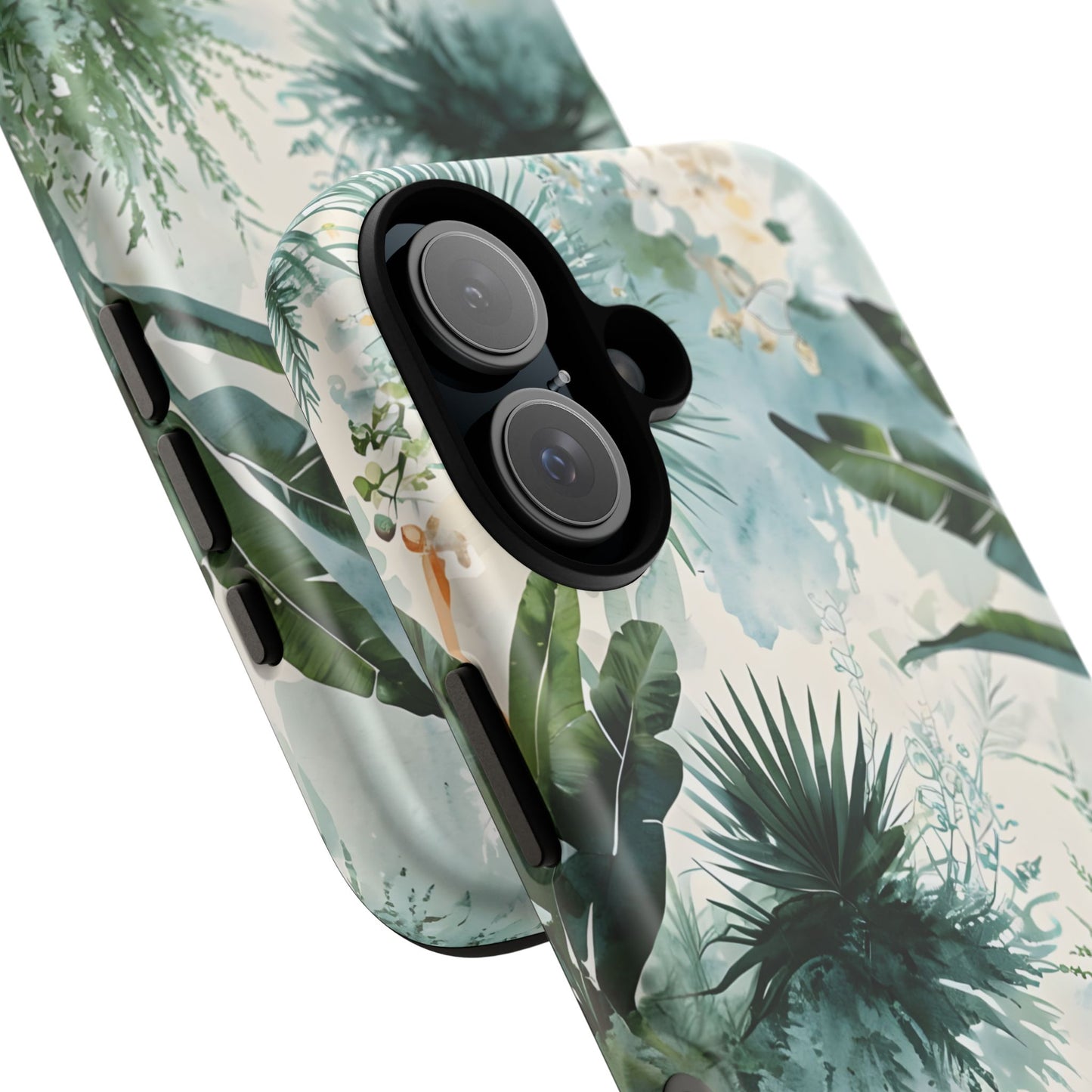 Tropical Botanical Watercolor - Tough iPhone Case