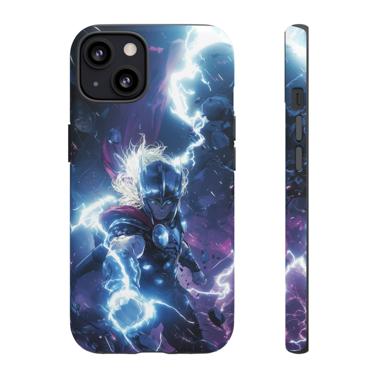 Lightning Fury: Thor Anime Action Phone Case - iPhone, Google Pixel, Samsung