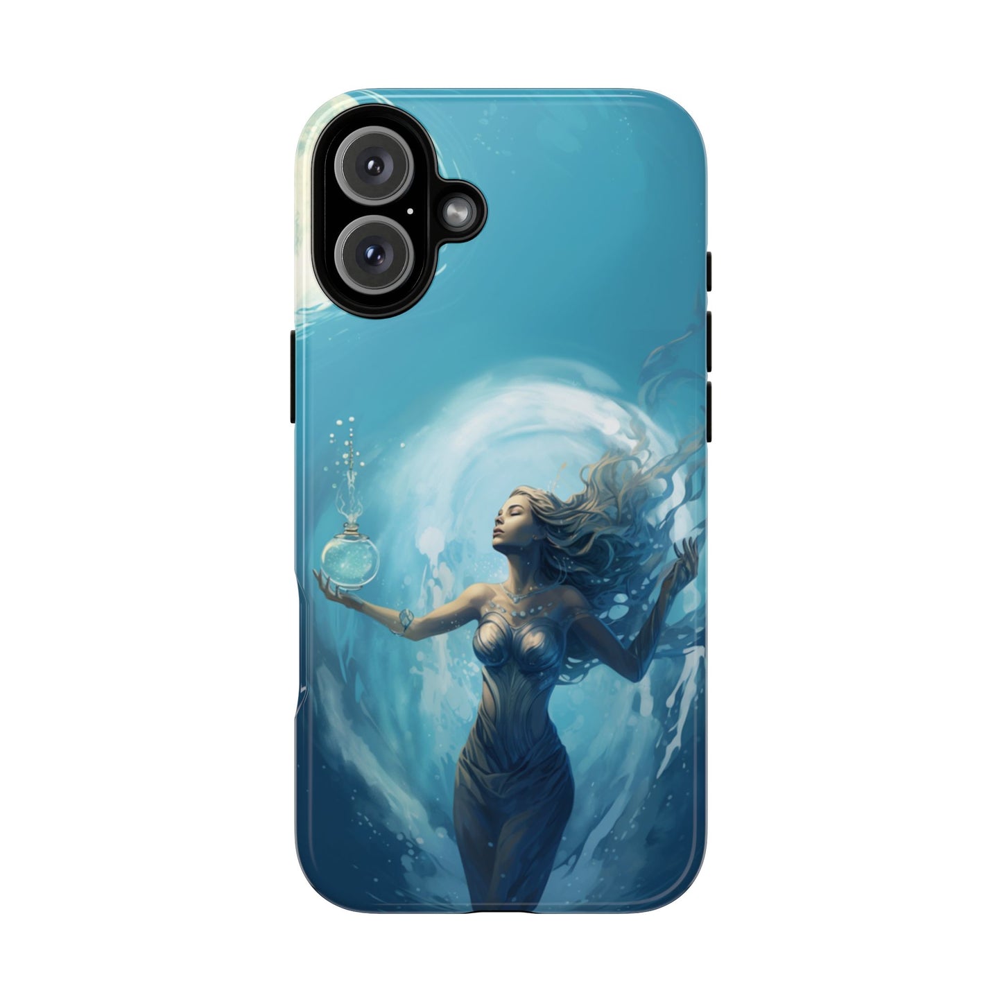 Aquarius Lunar Water Bearer Phone Case – iPhone, Google Pixel, Samsung Galaxy