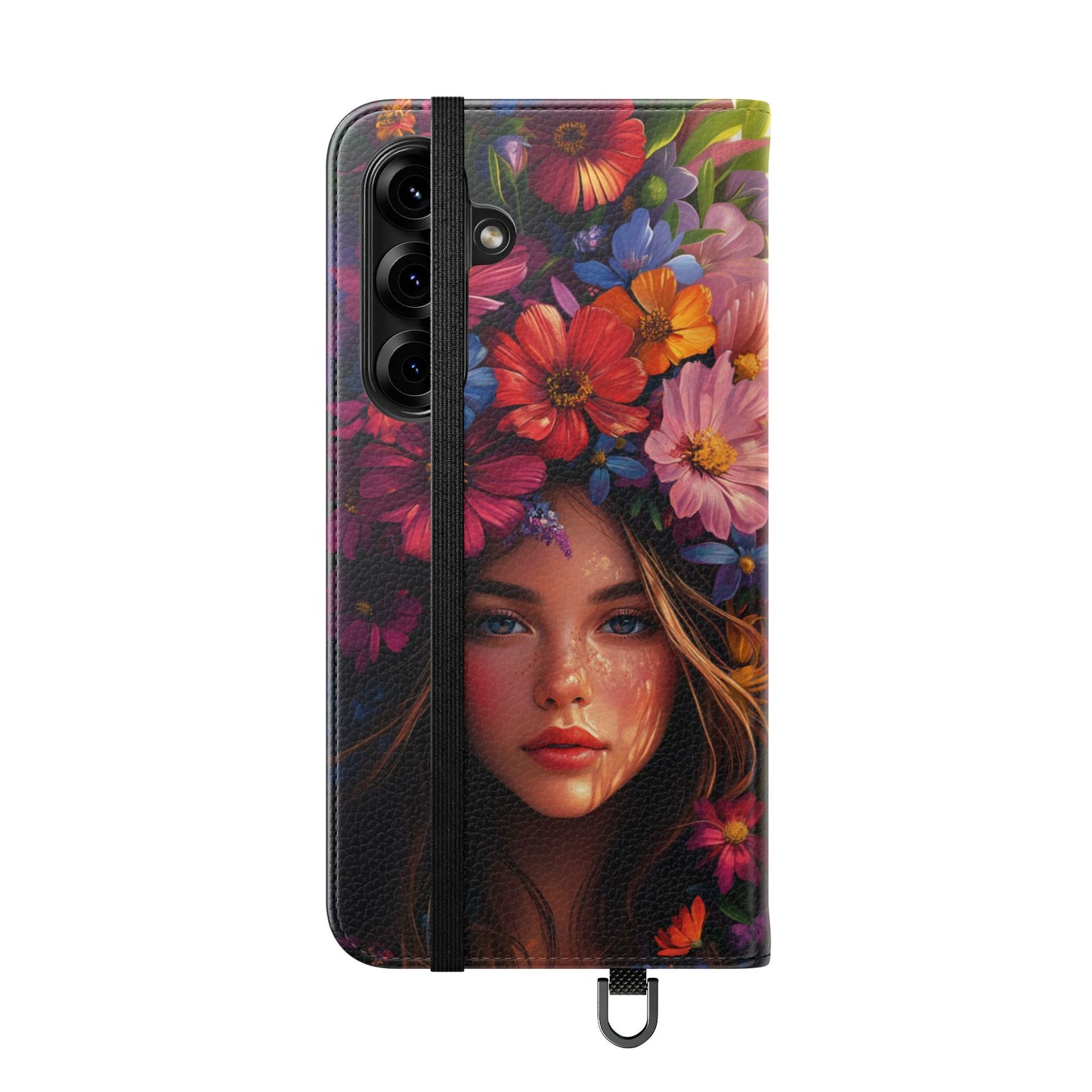 Floral Crown Muse - Wallet Flip Case