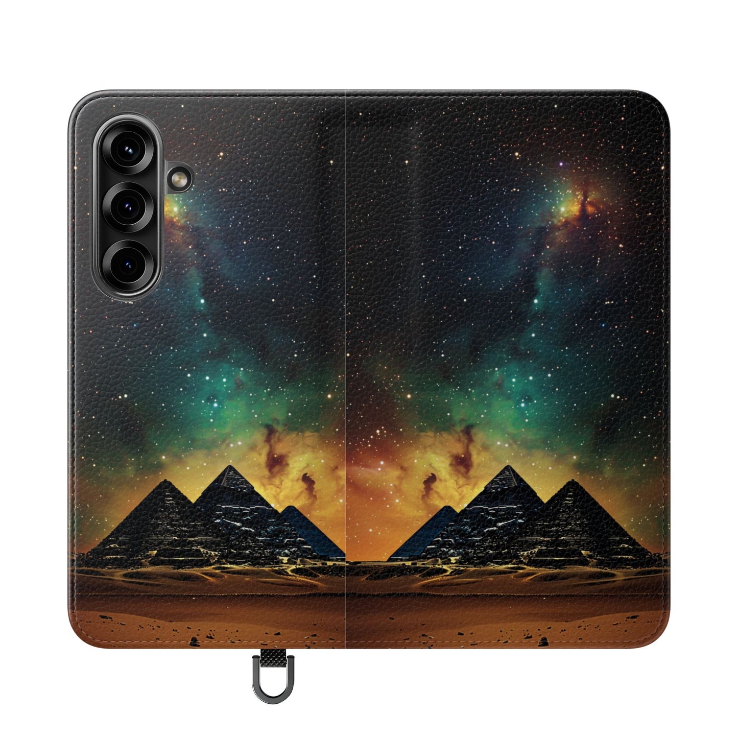 Astral Pyramids - Wallet Flip Case