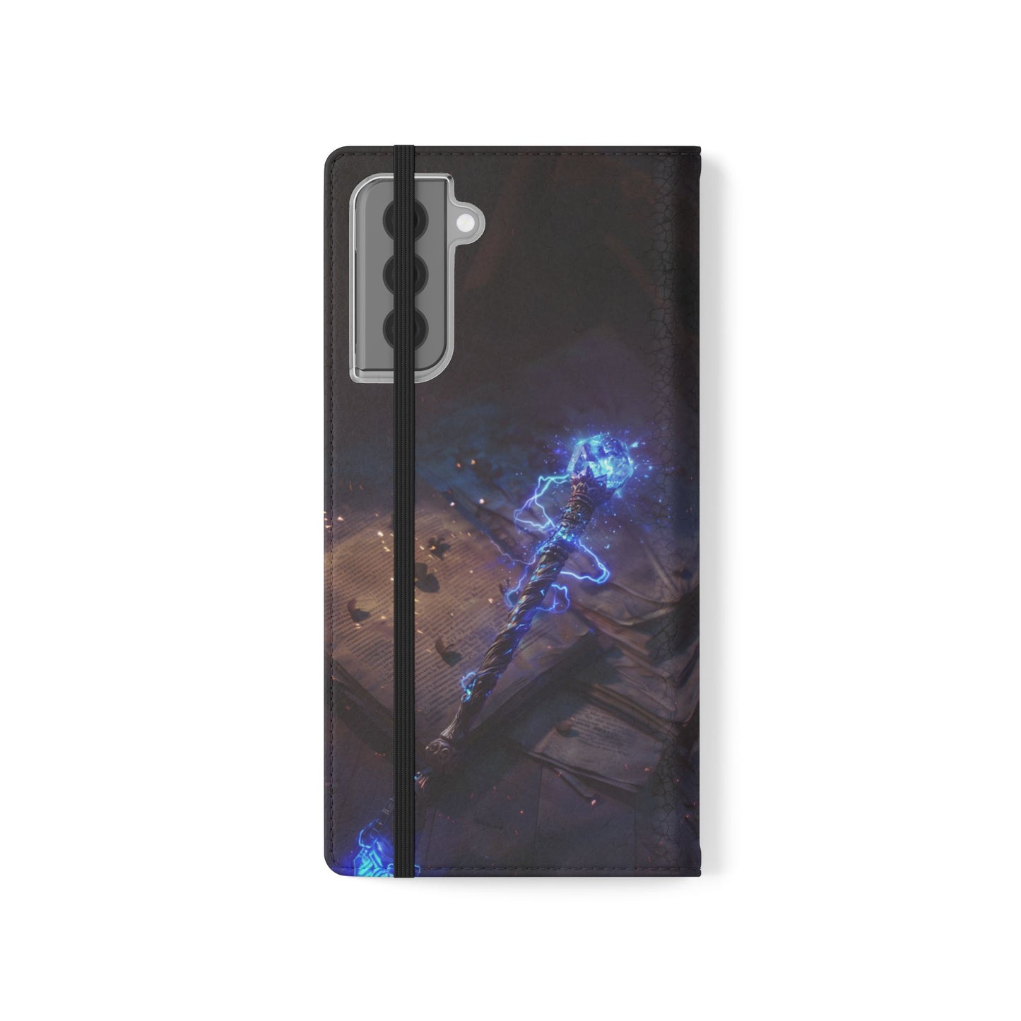 Lightning Staff - Wallet Flip Case