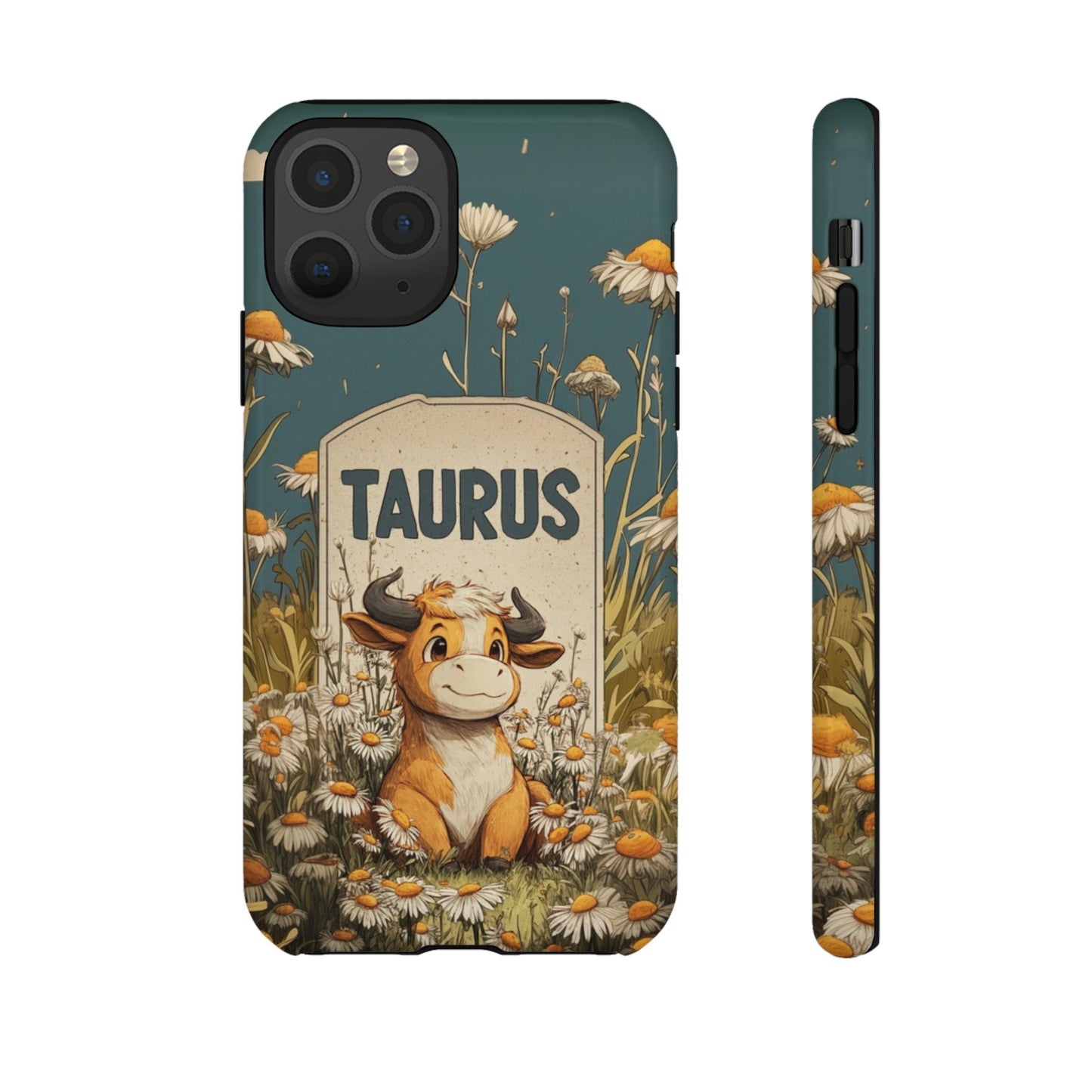 Taurus Cute Calf - Tough iPhone Case