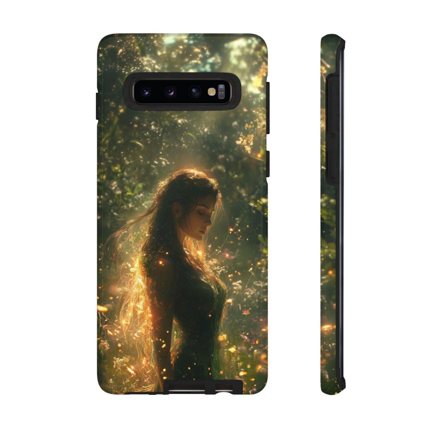 Forest Goddess Golden Light Meadow - Tough Samsung Galaxy Case