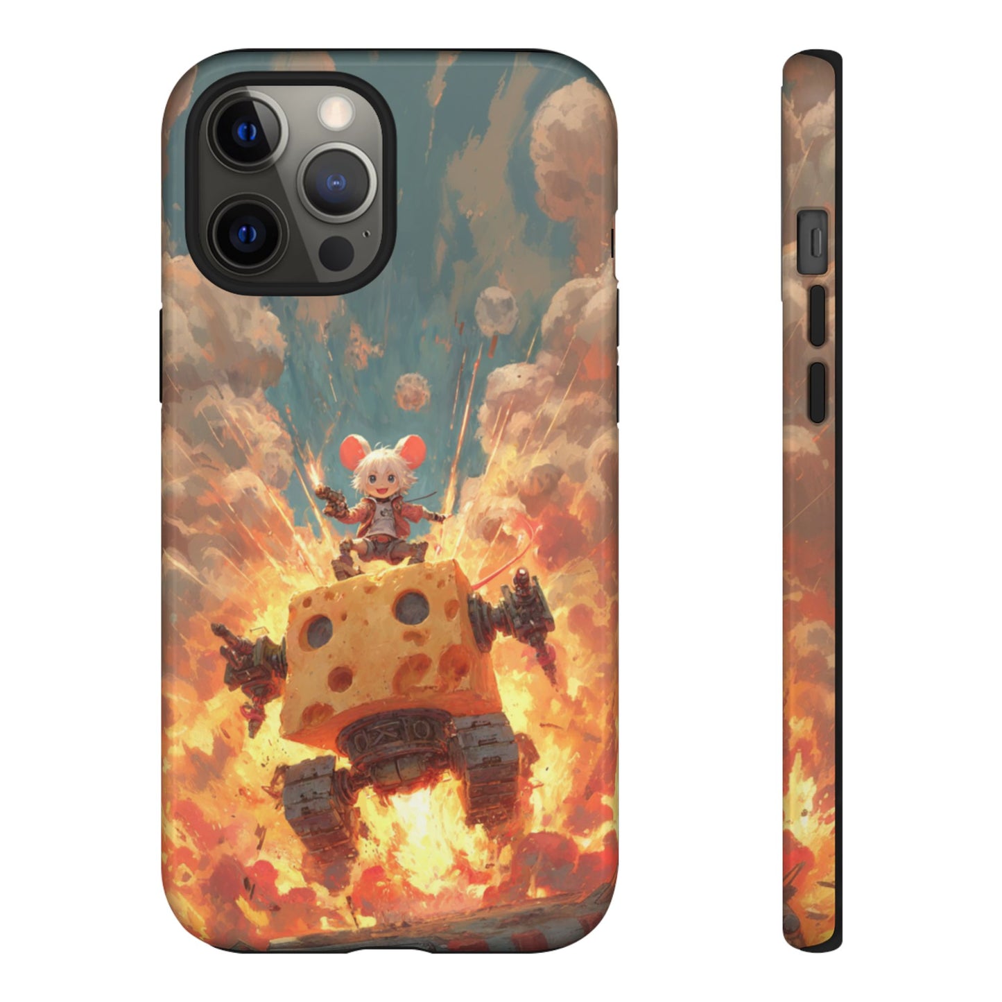 Battle Tank Mouse - Tough iPhone Case