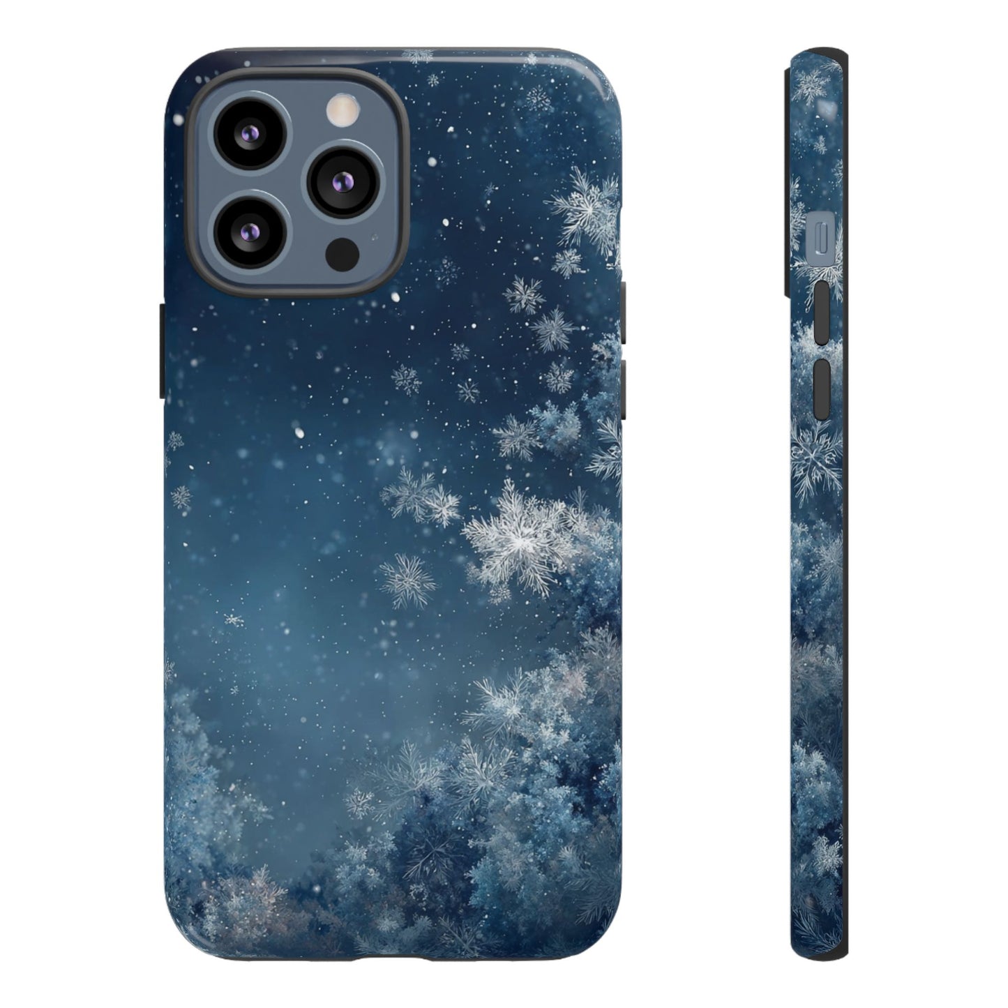 Winter Snowflakes - Tough iPhone Case