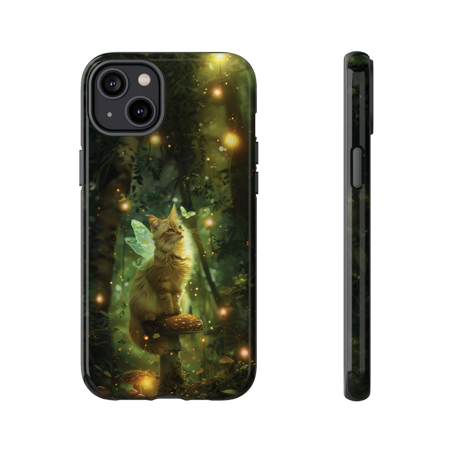 Fairy Tale Forest Cat - iPhone, Google Pixel, Samsung Galaxy