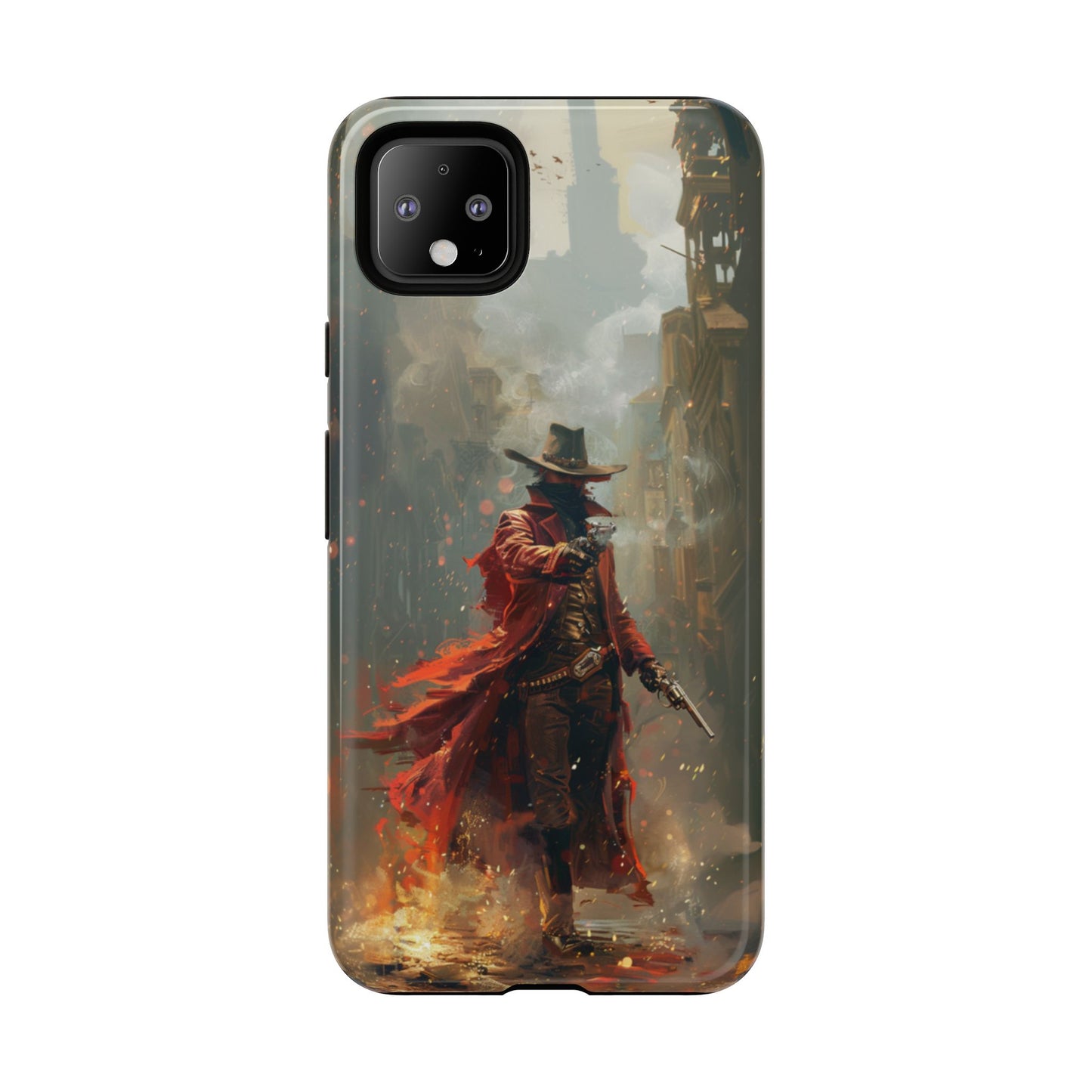 Crimson Gunslinger – Tough Google Pixel Case