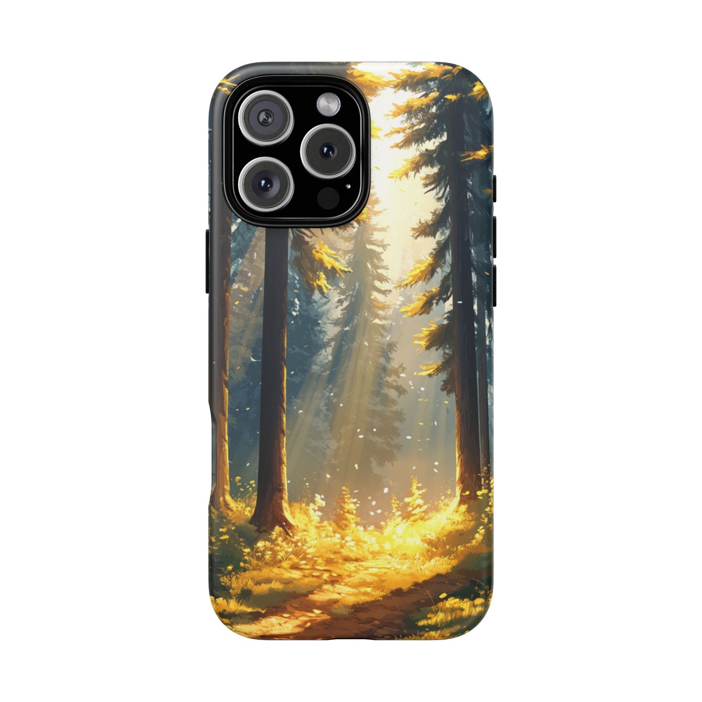 Golden Forest Serenity Phone Case - iPhone, Google Pixel, Samsung Galaxy