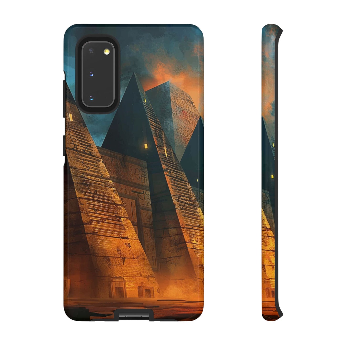 Ancient Egyptian Pyramids Sunset - Tough Samsung Galaxy Case