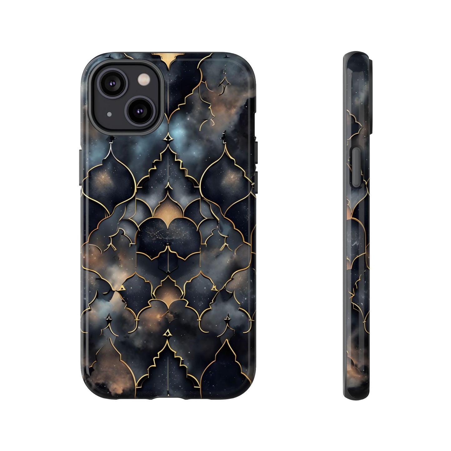 Celestial Mosaic: Cosmic Elegance Phone Case - iPhone, Google Pixel, Samsung Galaxy