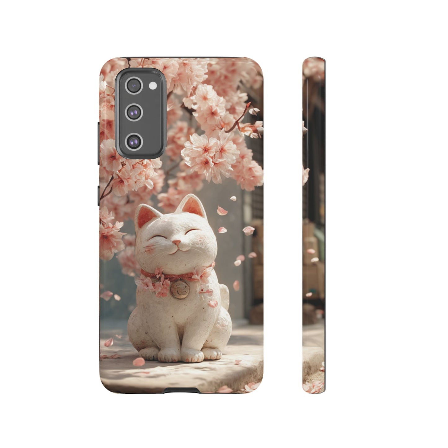 Sakura Lucky Cat - Tough Samsung Galaxy Case