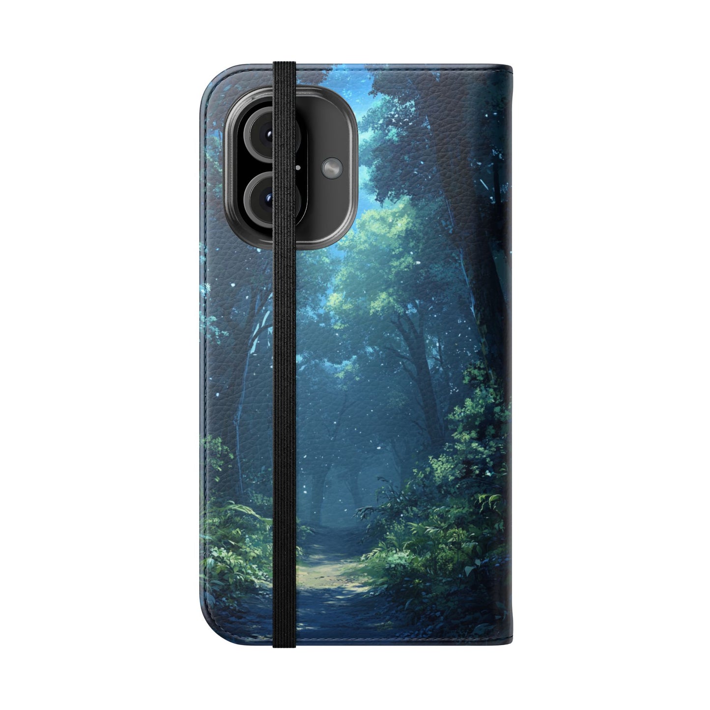 Mystical Forest Path - Wallet Flip Case