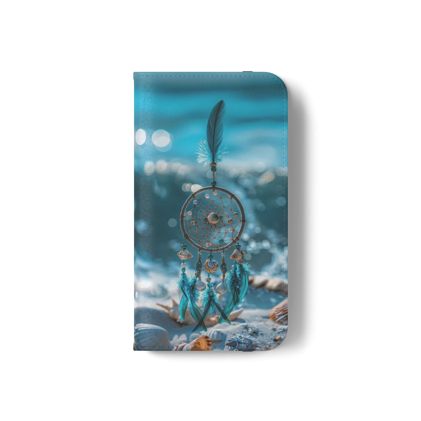 Ocean Beach Dreamcatcher - Wallet Flip Case