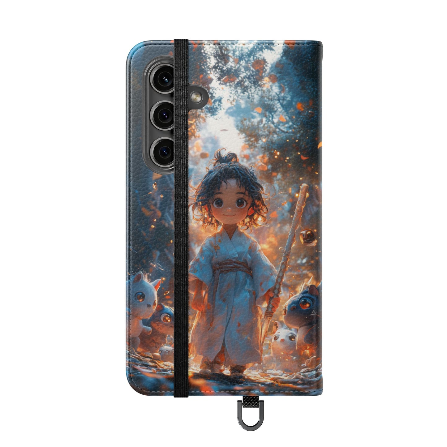 Forest Spirit Child - Wallet Flip Case