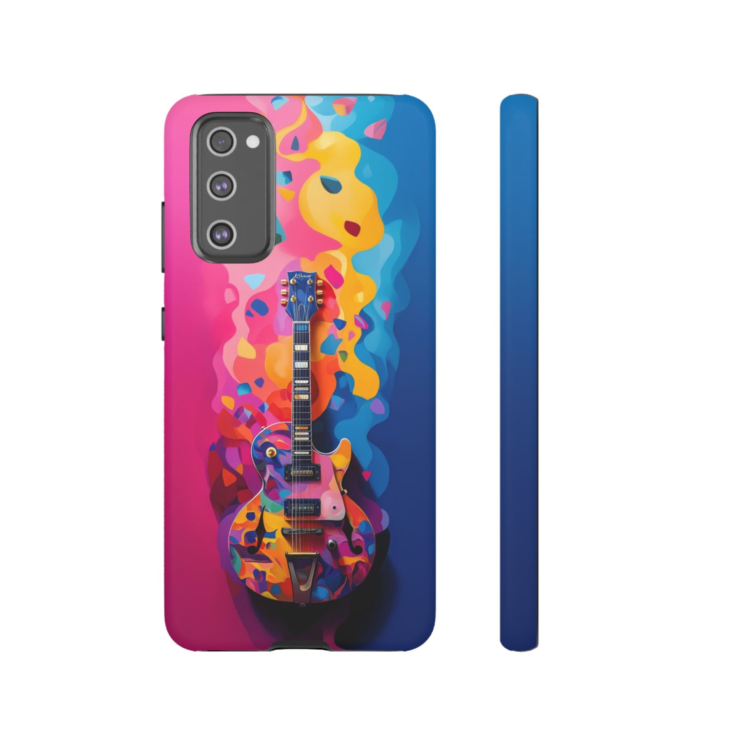 Vibrant Abstract Guitar Phone Case - iPhone, Google Pixel, Samsung Galaxy