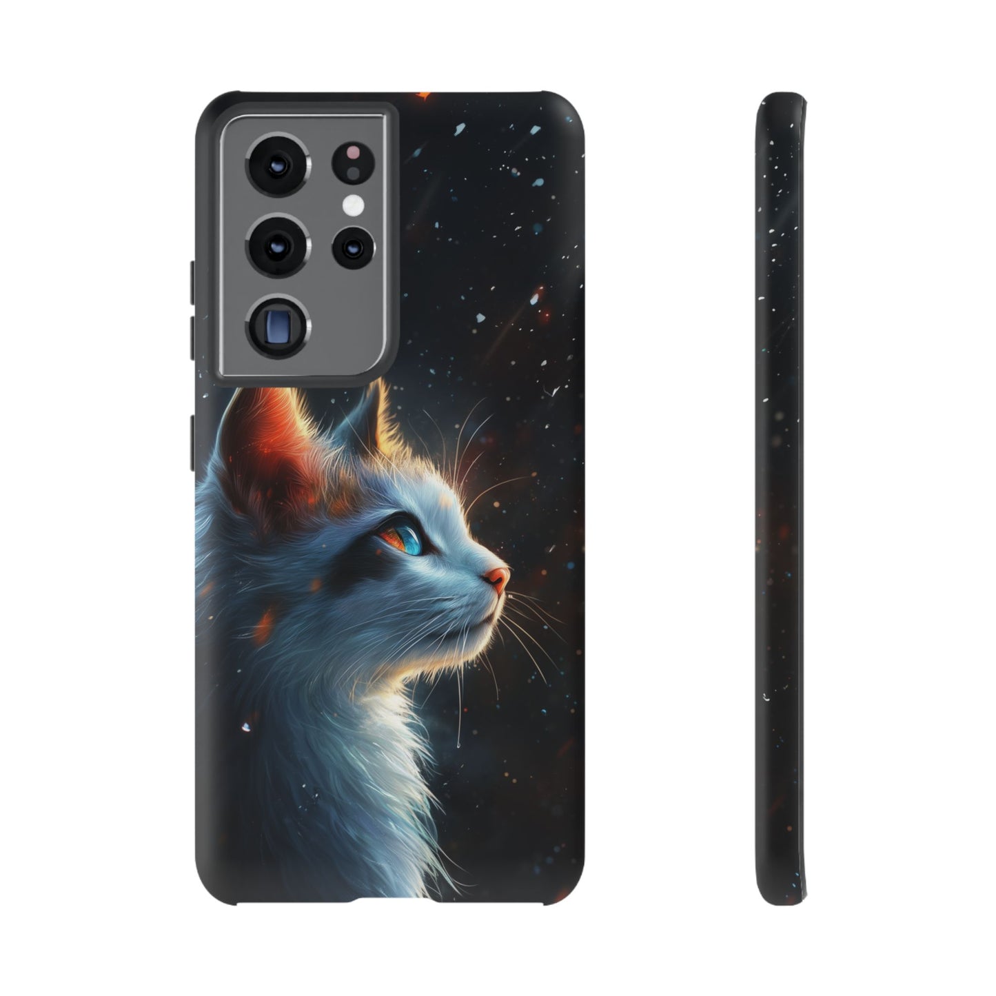 Enchanting Winter Cat Phone Case - iPhone, Google Pixel, Samsung Galaxy