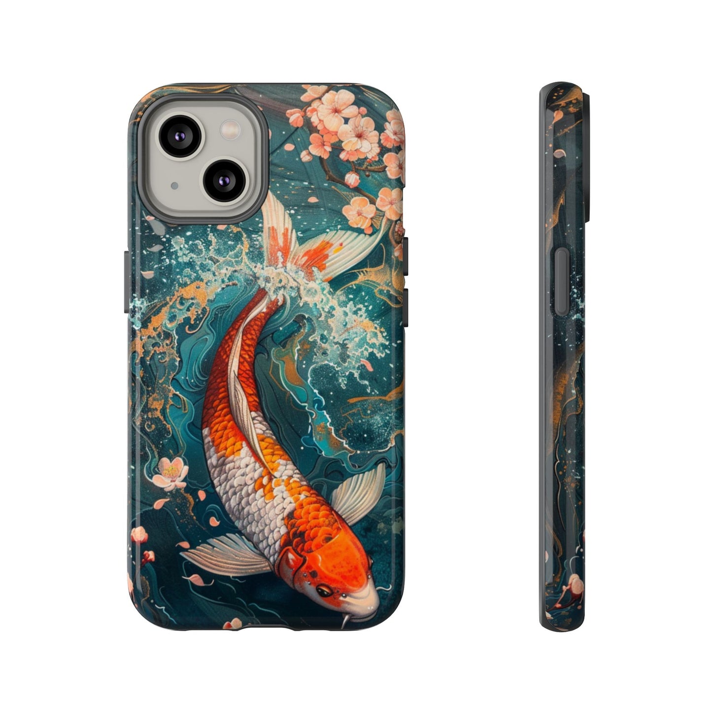 Koi Zen Garden - Tough iPhone Case