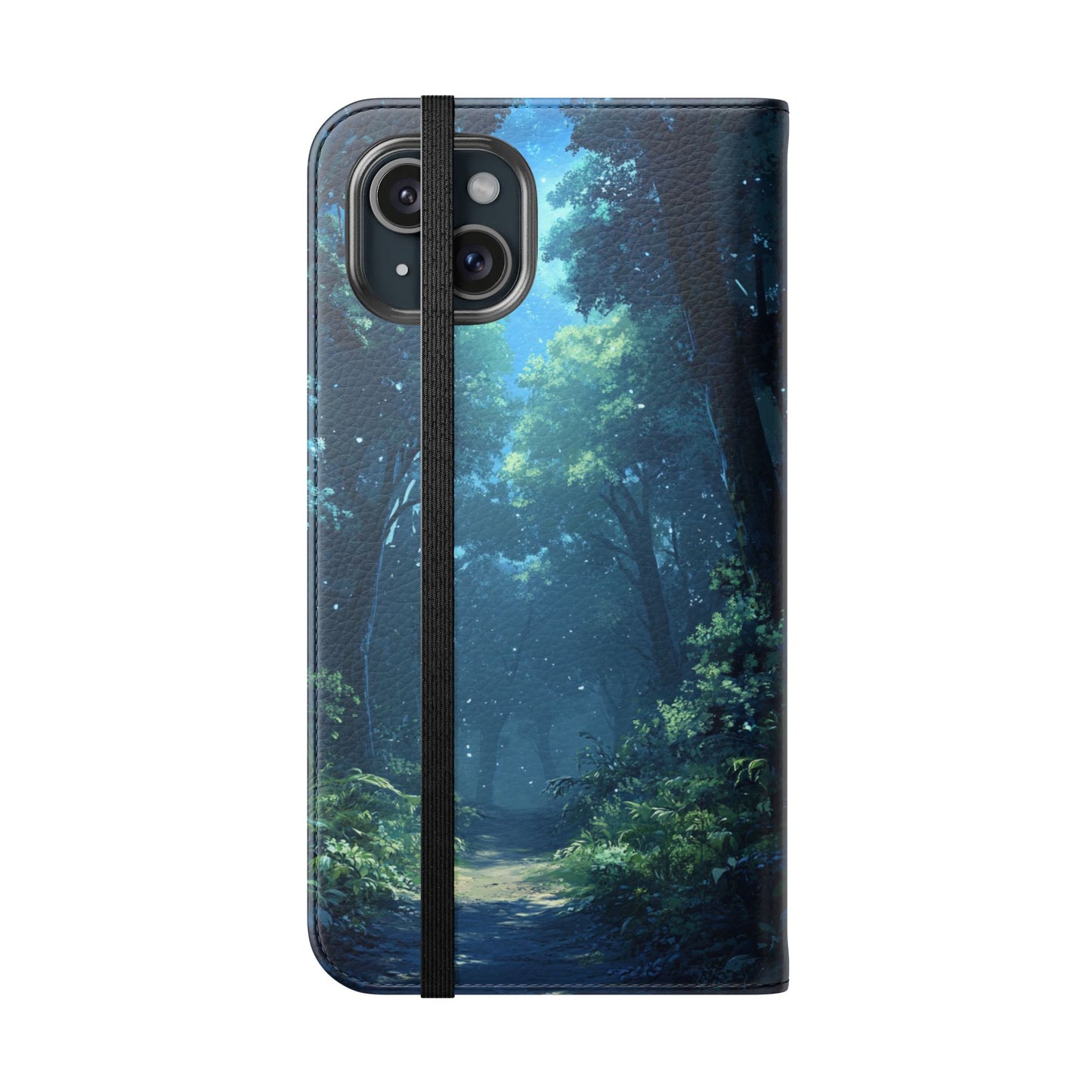 Mystical Forest Path - Wallet Flip Case