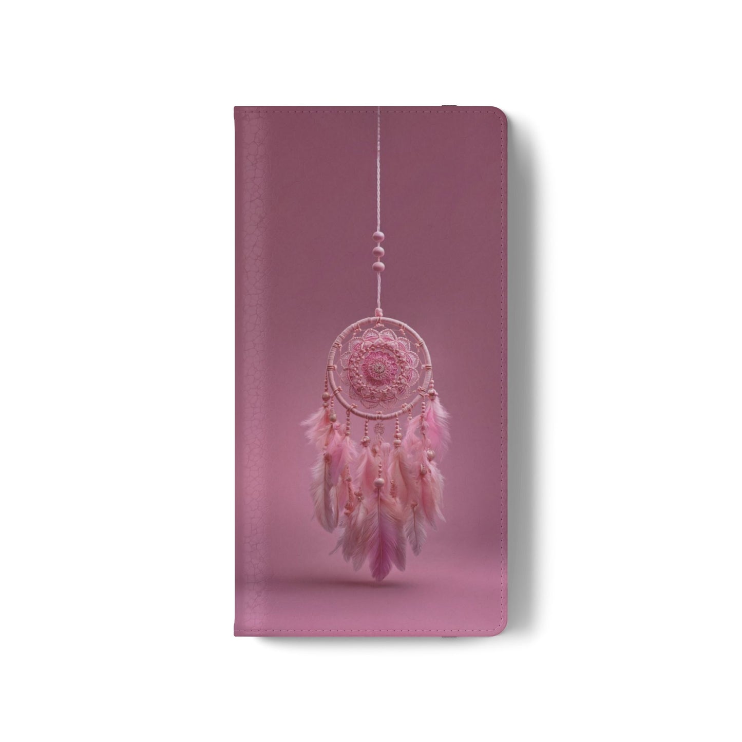 Pink Lace Dreamcatcher - Wallet Flip Case