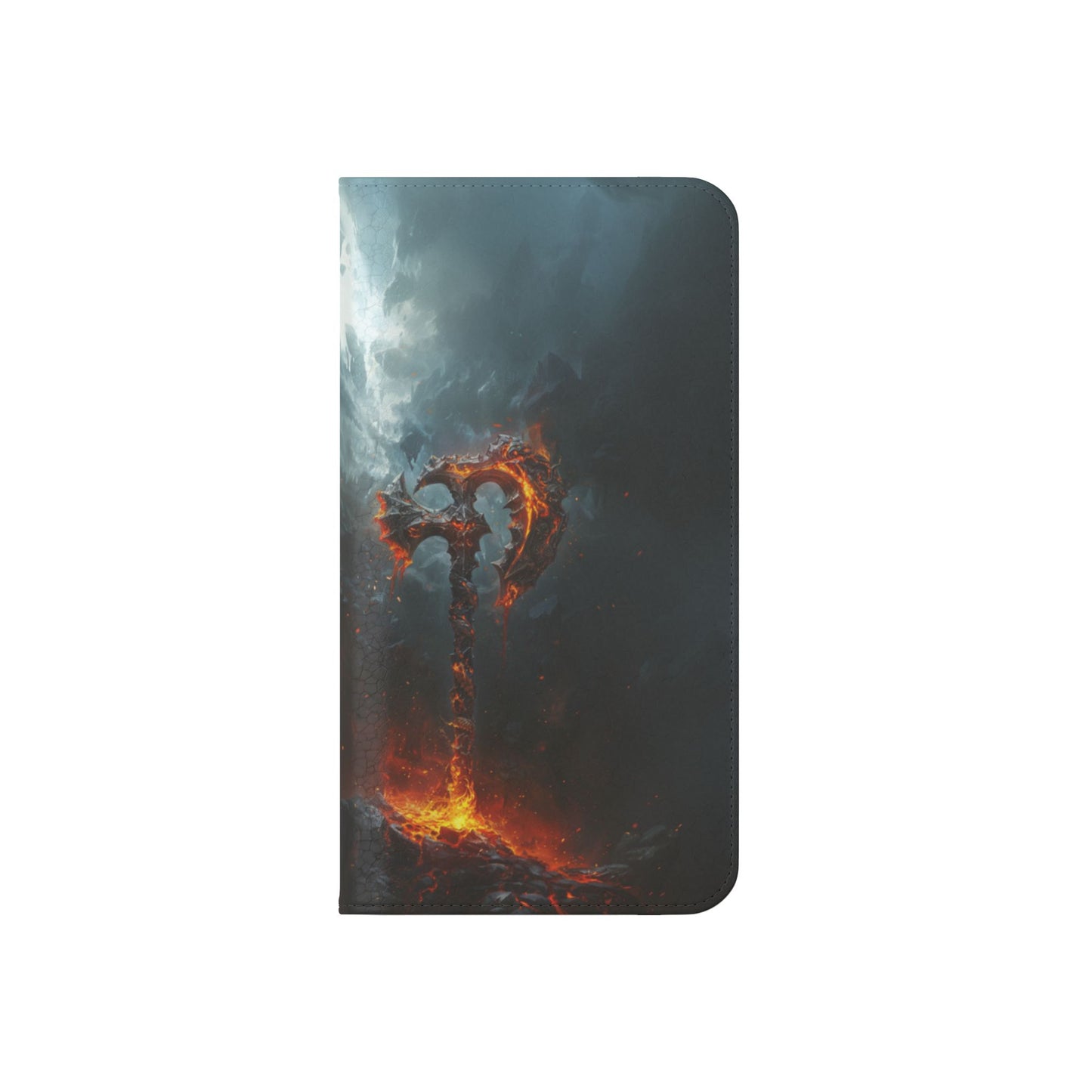 Molten War Axe - Wallet Flip Case
