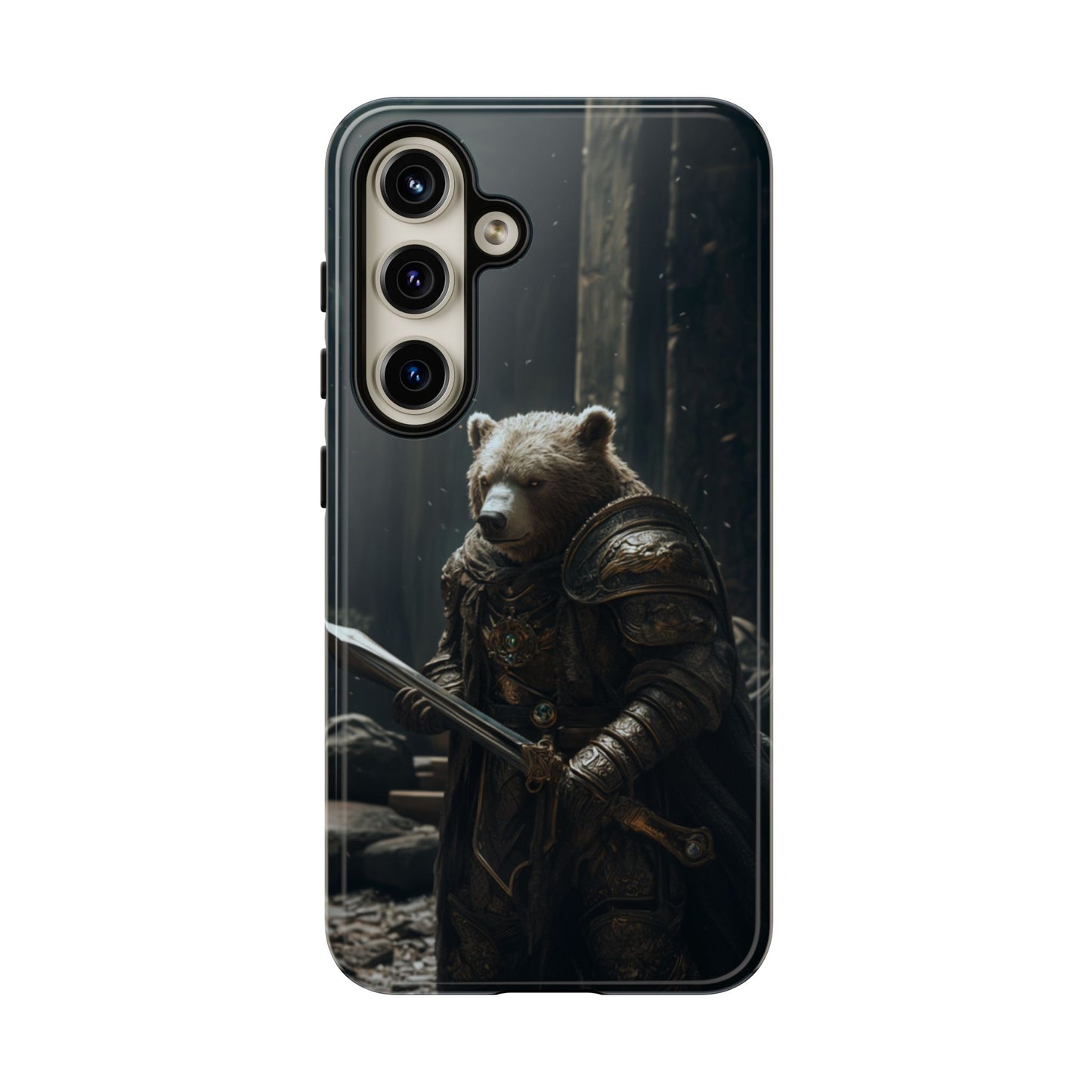 Medieval Bear Warrior Knight - Tough Samsung Galaxy Case