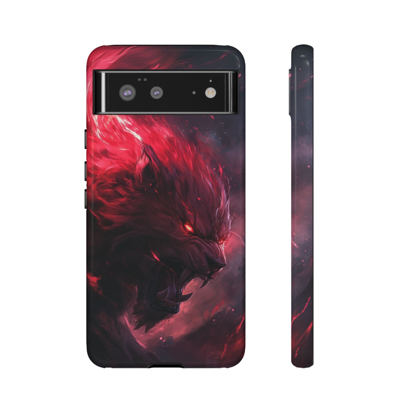 Fiery Wolf Spirit – Tough Google Pixel Case