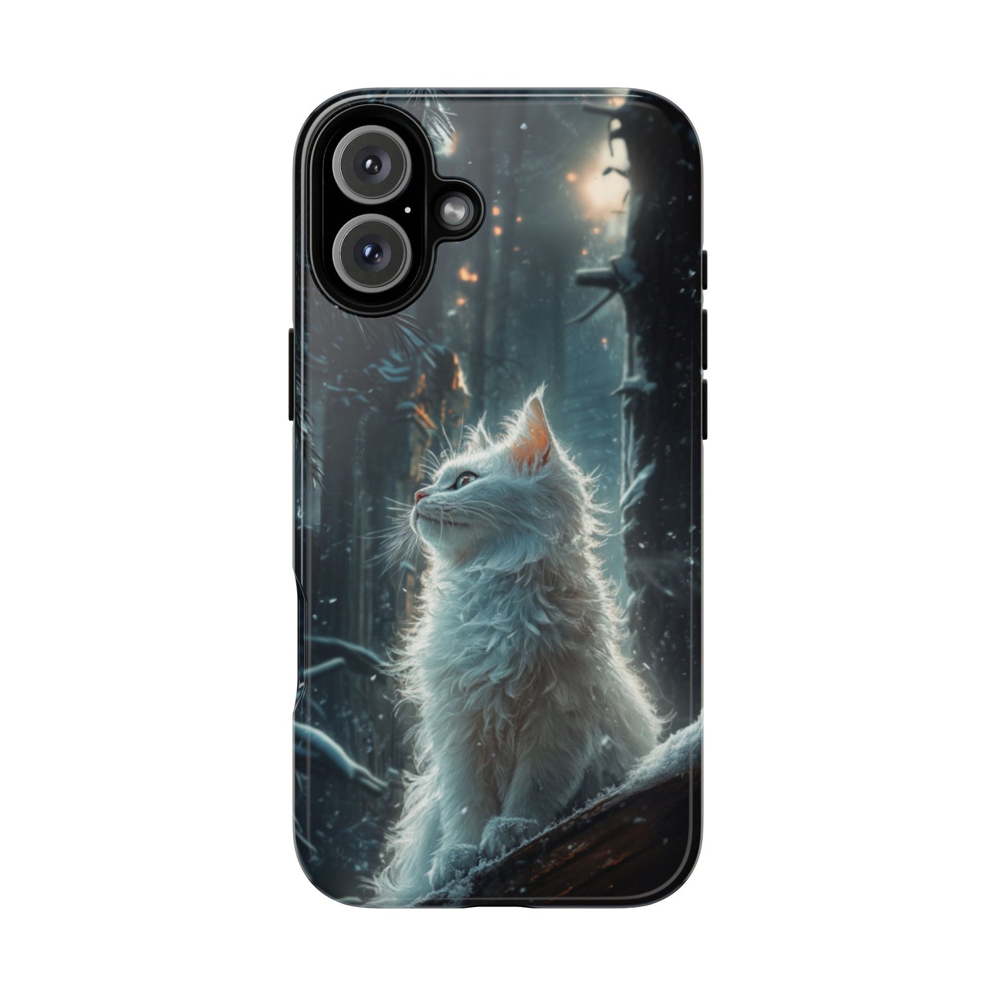 Winter Spirit Cat - Tough iPhone Case