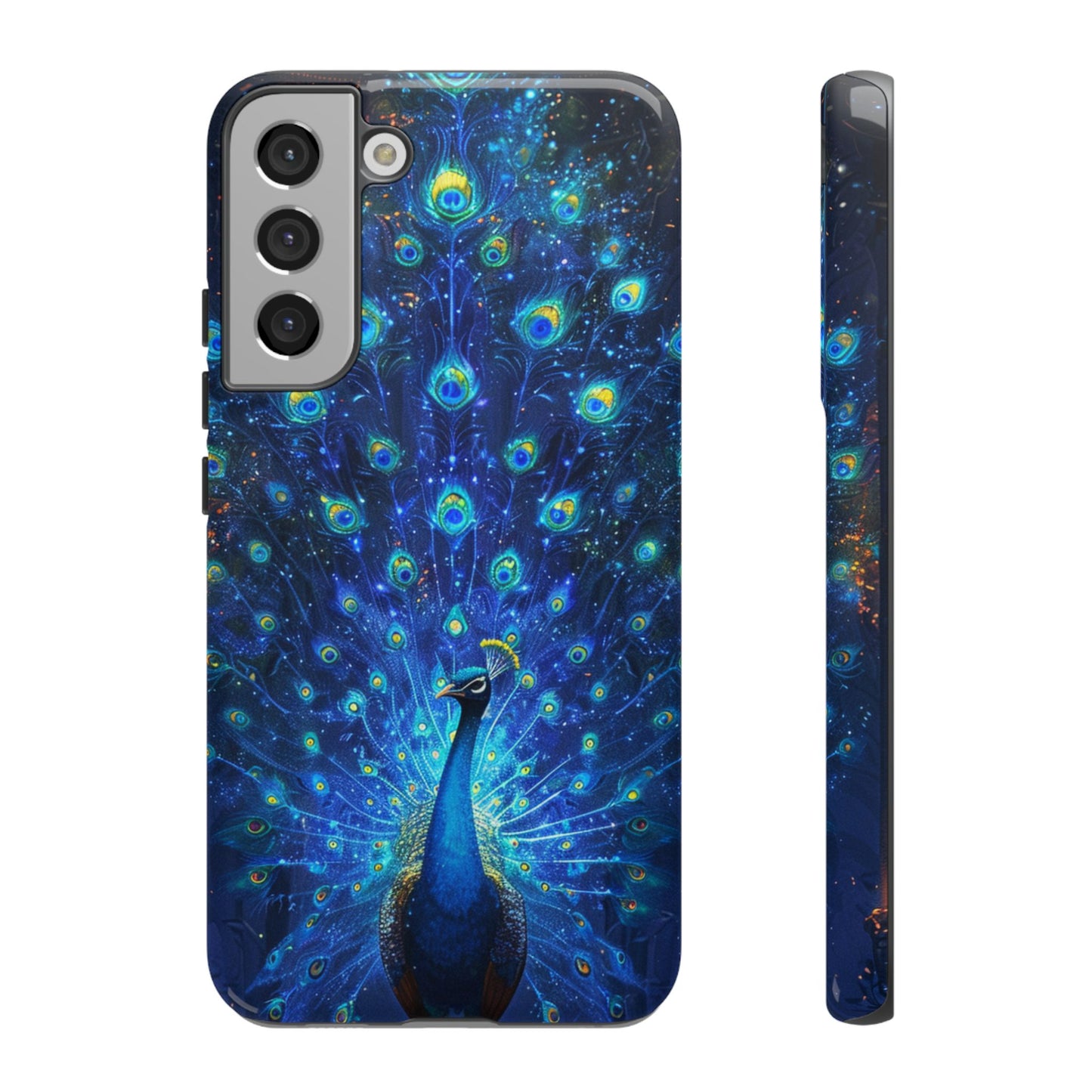 Starlit Peacock Majesty – Tough Samsung Galaxy Case