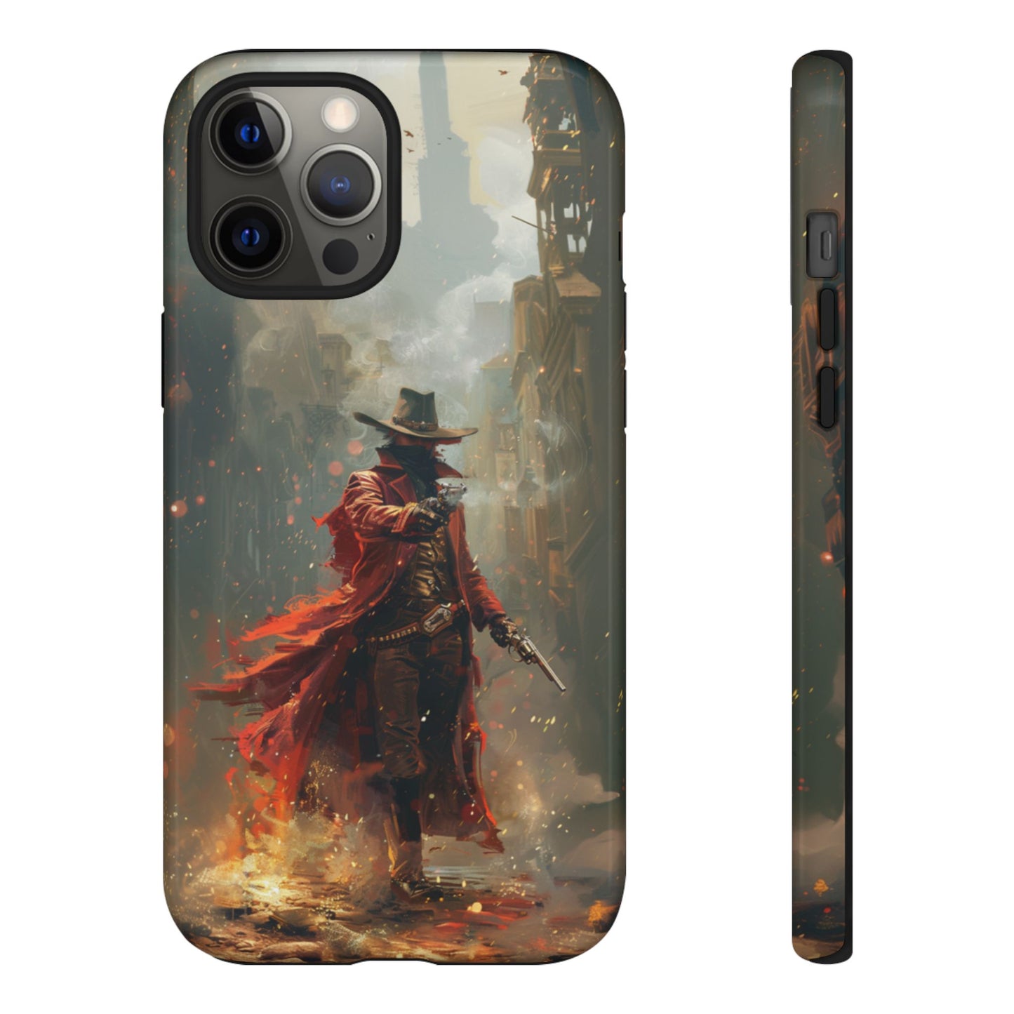 Crimson Gunslinger – Tough iPhone Case