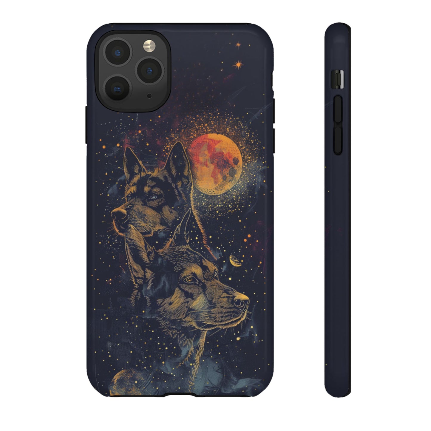 German Shepherd Celestial Phone Case – iPhone, Google Pixel, Samsung Galaxy