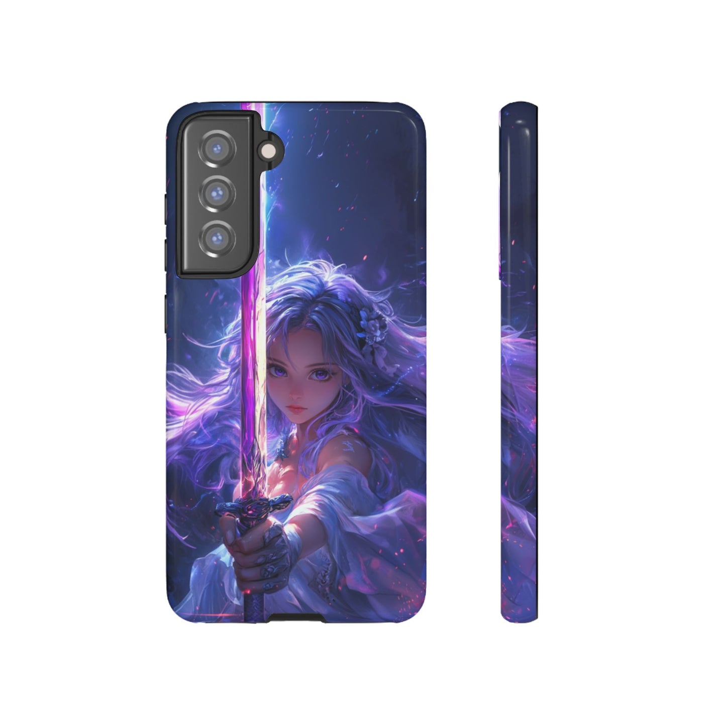Violet Blade Warrior – Tough Samsung Galaxy Case