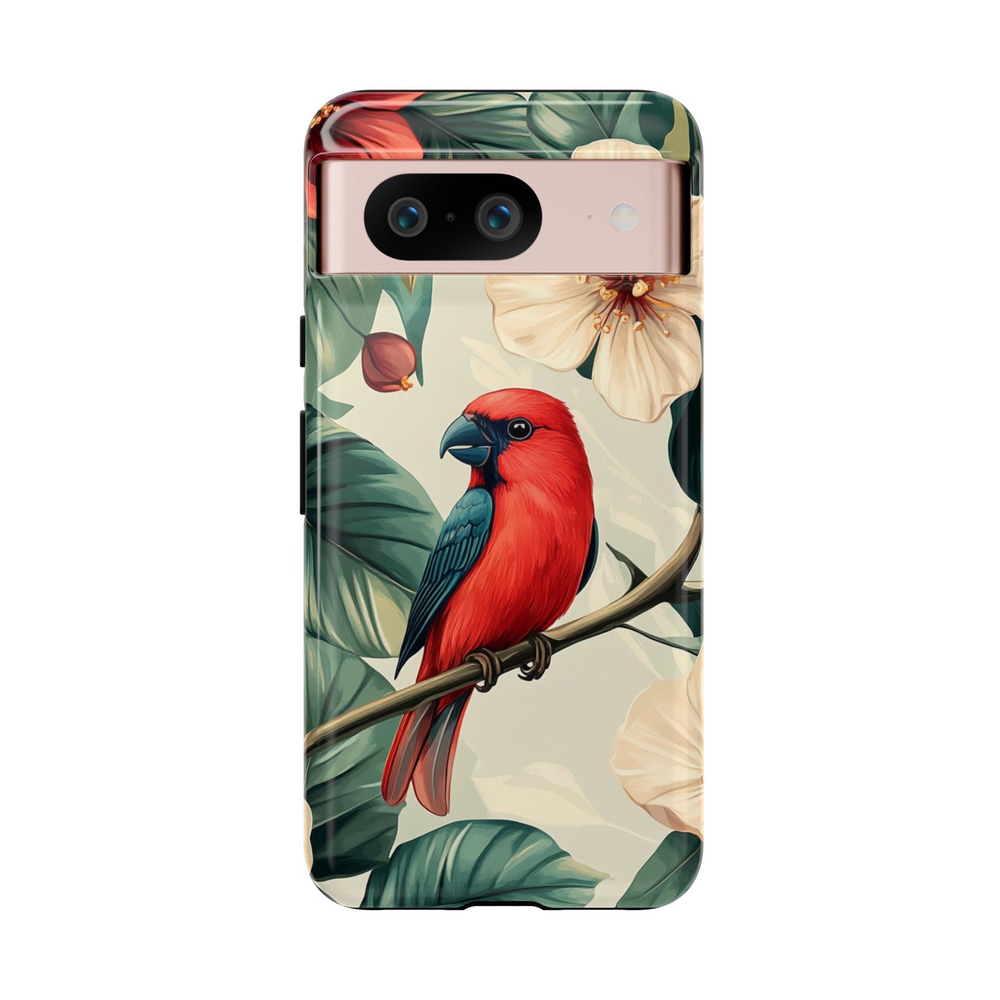 Scarlet Songbird - Tough Google Pixel Case