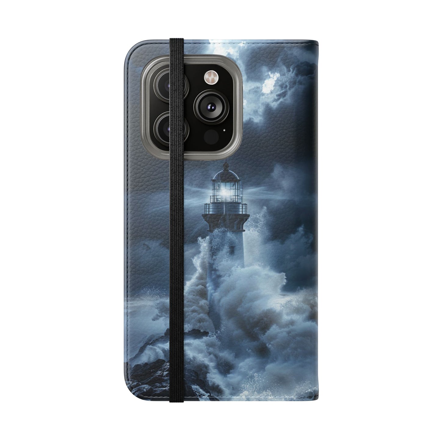 Stormbound Lighthouse - Wallet Flip Case