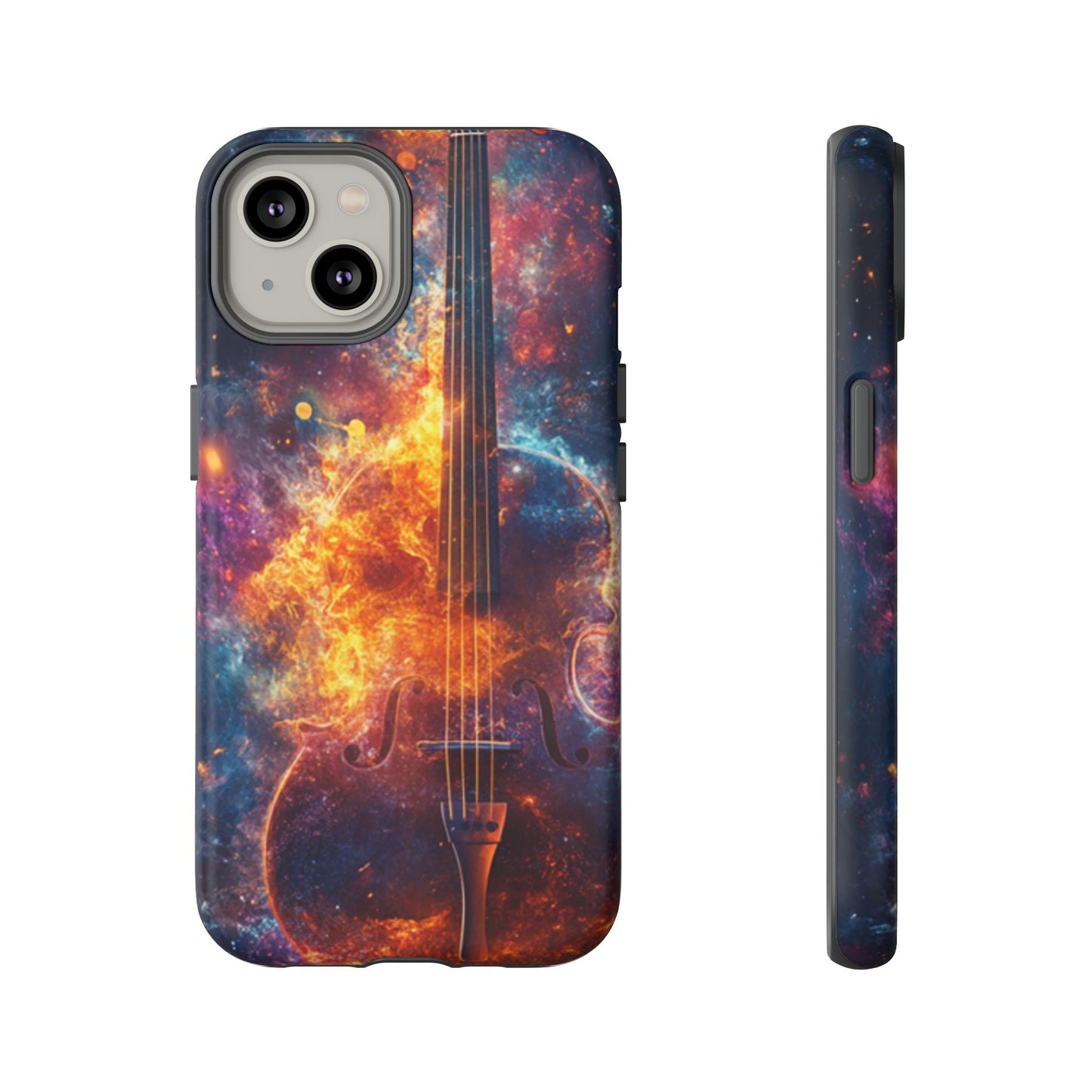 Fiery Violin Galaxy Phone Case – iPhone, Samsung, Google Pixel