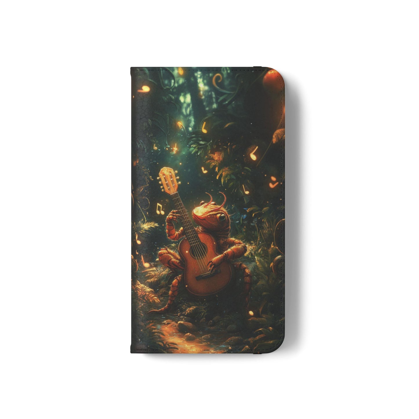 Serenade Forest Guitarist - Wallet Flip Case