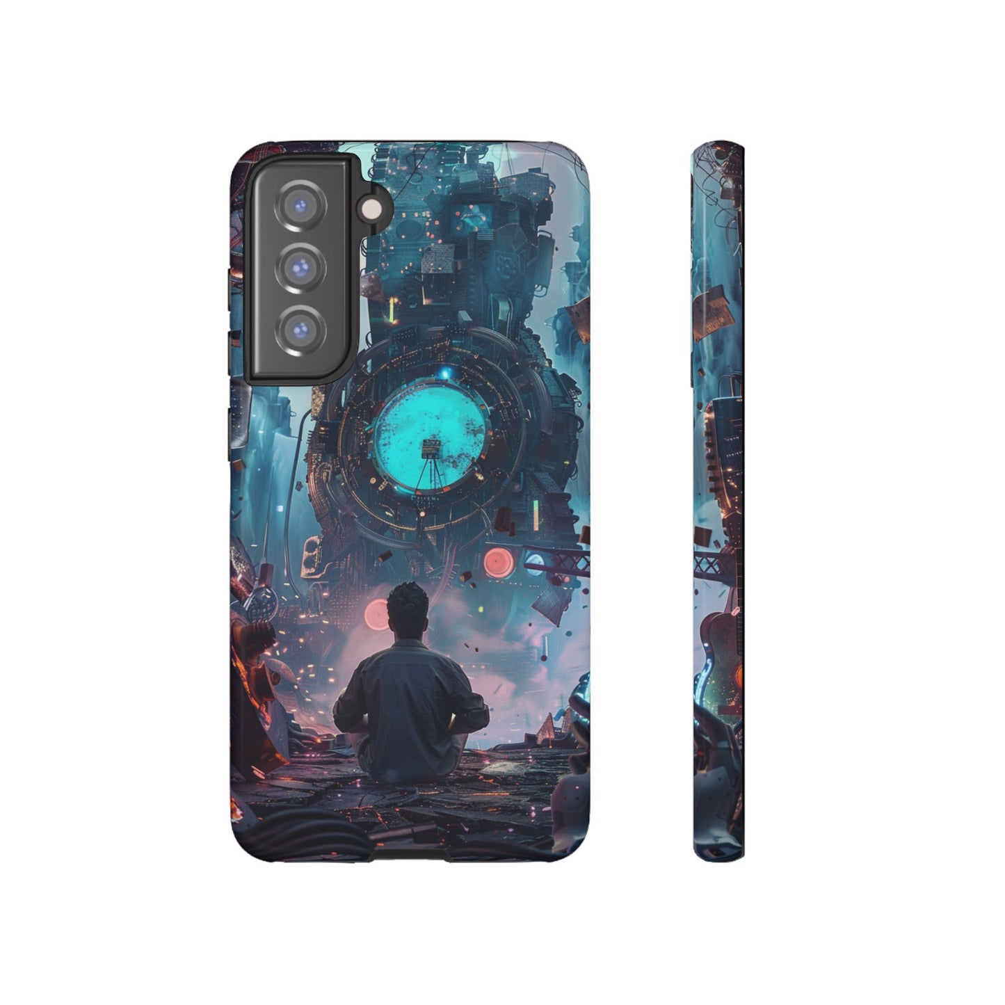 Time-Traveling Musician Phone Case - iPhone, Google Pixel, Samsung Galaxy