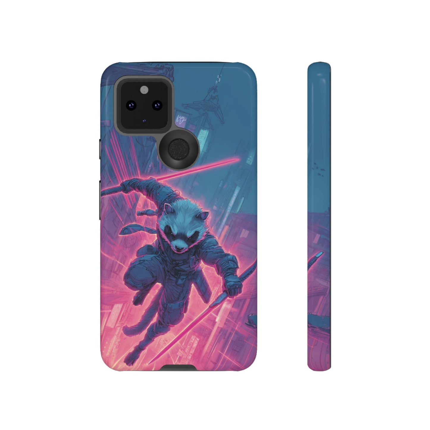 Cyberpunk Ferret - Tough Google Pixel Case