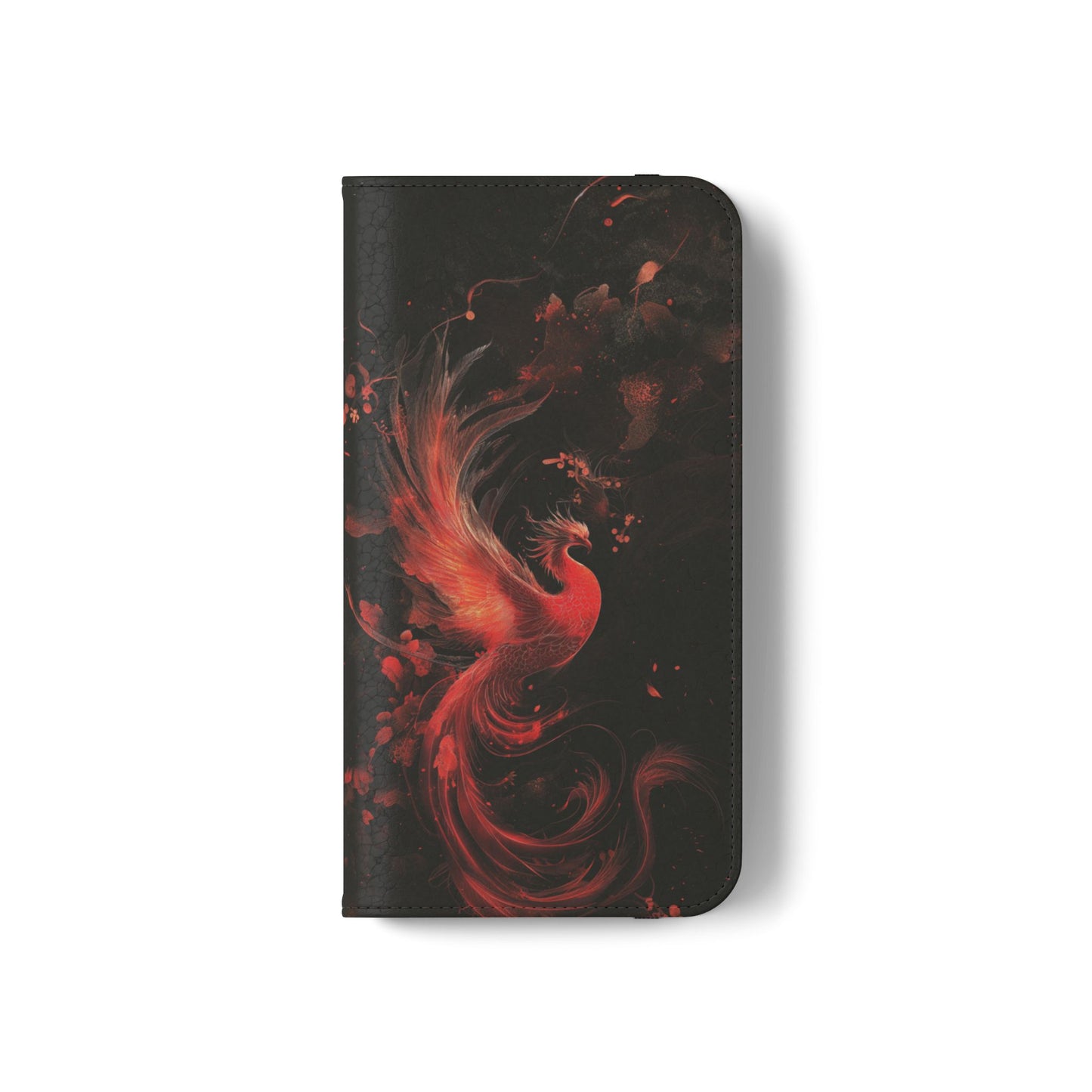 Crimson Phoenix - Wallet Flip Case