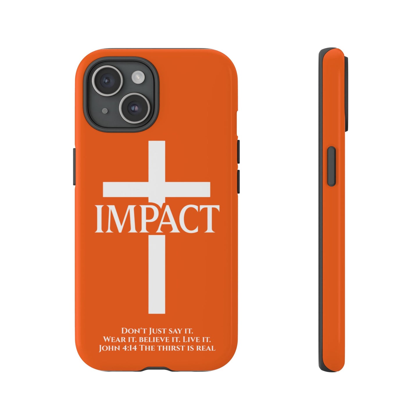 Impact Orange - Tough iPhone Case