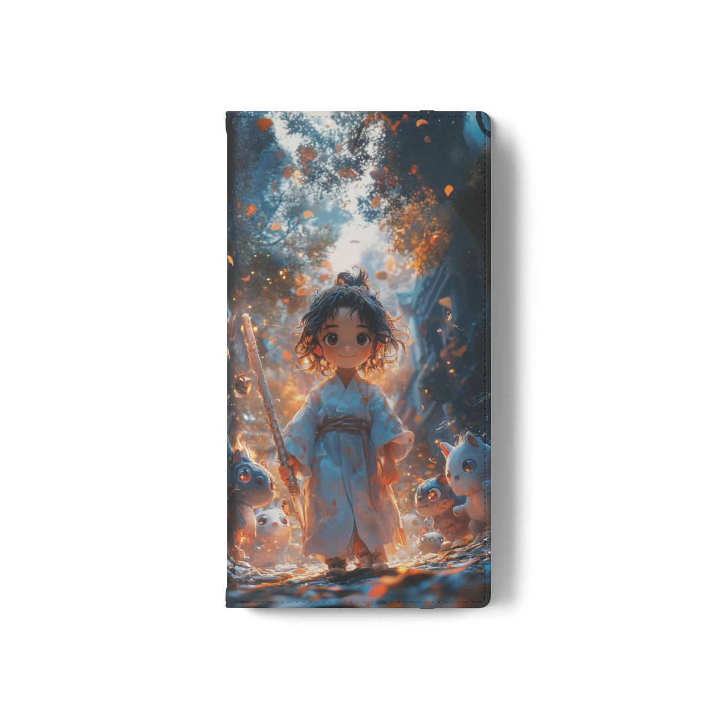 Forest Spirit Child - Wallet Flip Case